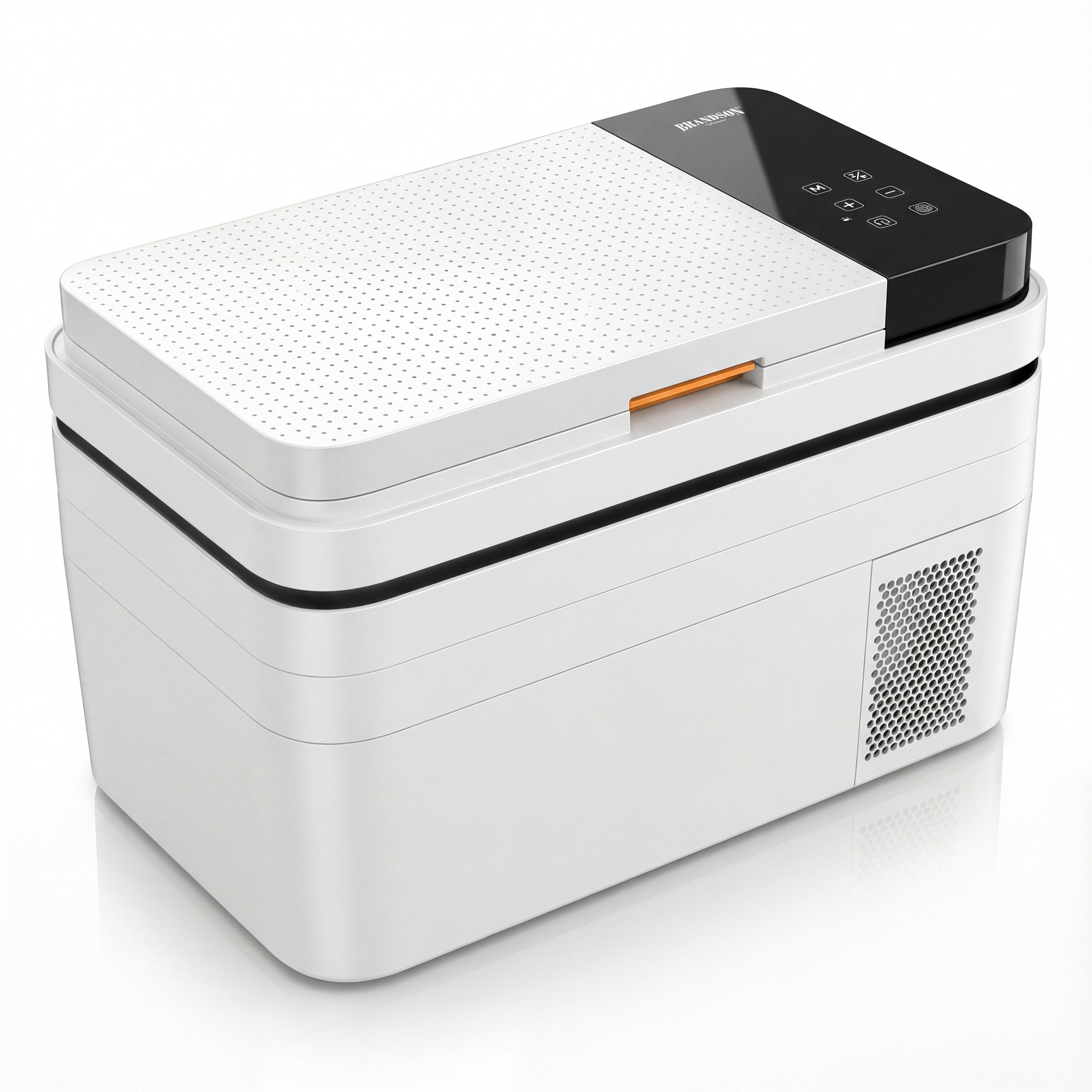 Brandson Elektrische Kühlbox Kompressor Kühlbox, bis – 20°C, ECO Modus, 30 L, für Auto & Haus, 30 l, APP-Steuerung, UV-Sterilisation, Batterieschutz, 12 V, 24 V, 230 V