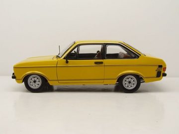 Sun Star Modellauto Ford Escort MK2 Sport RHD 1975 gelb Modellauto 1:18 Sun Star, Maßstab 1:18