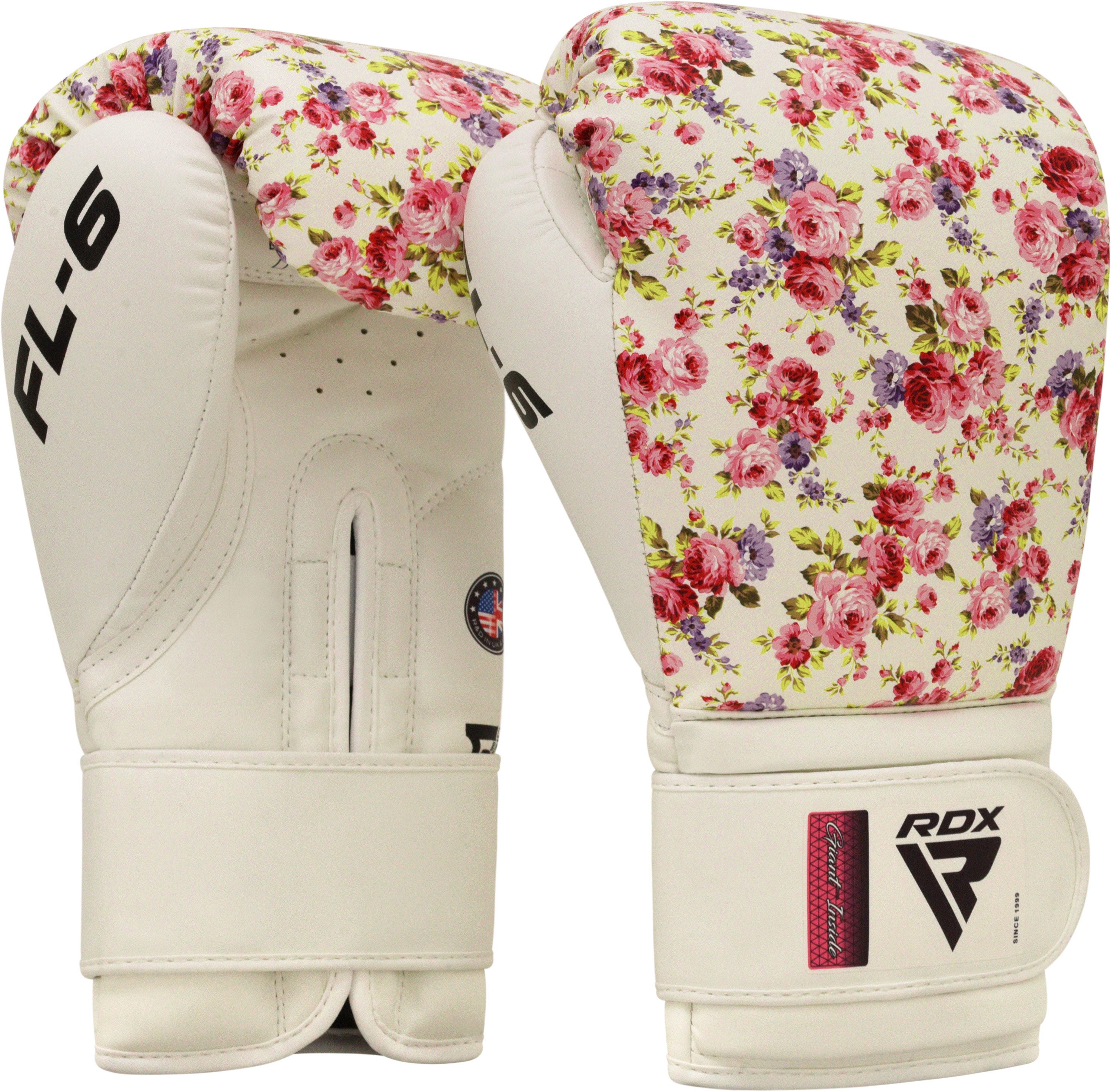 RDX Sports Boxhandschuhe RDX Damen-Boxhandschuhe für Muay Thai, Kickboxen, Training und Tasche
