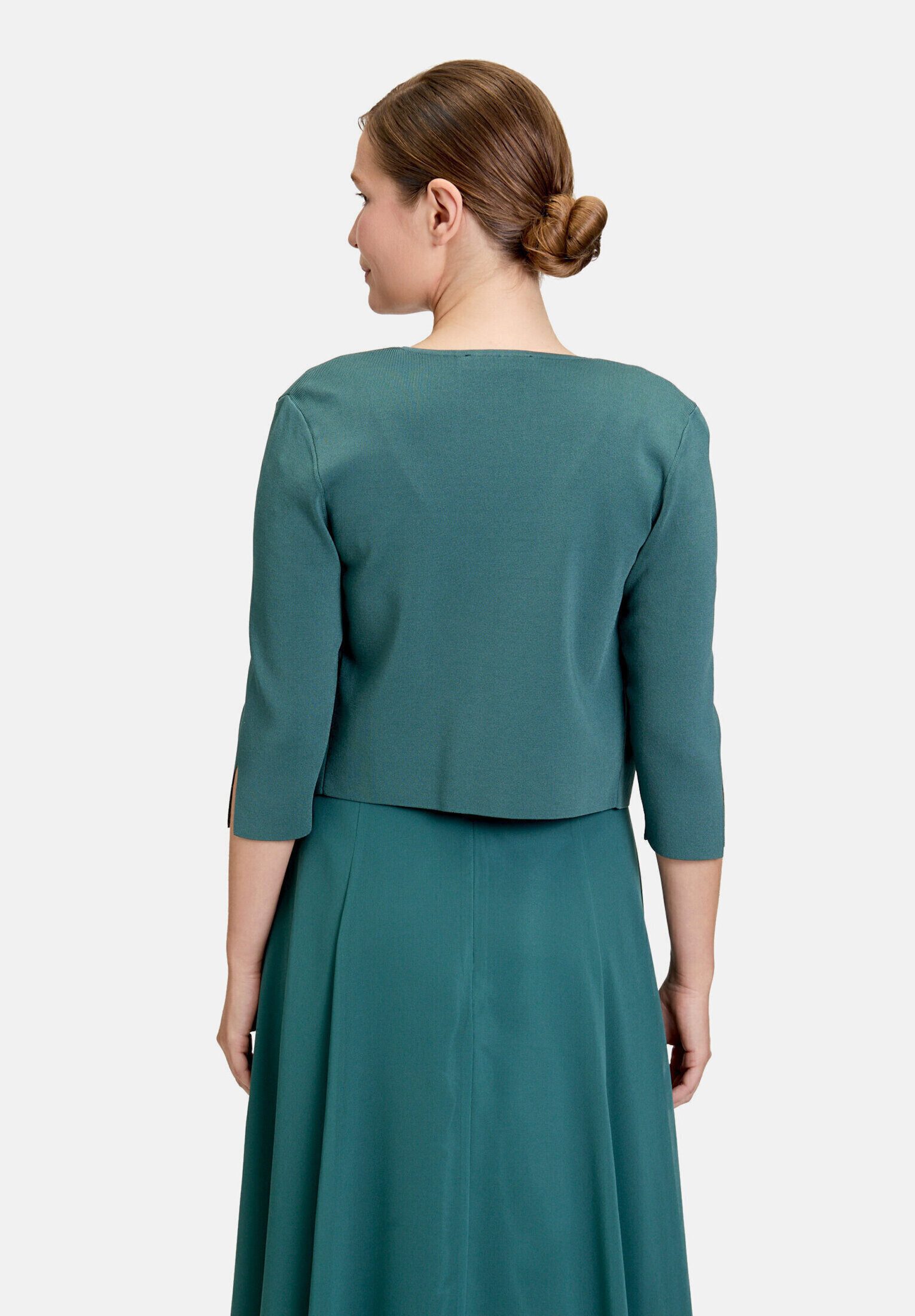 Vera Mont Strickjacke Damen langarm (1-tlg) Ärmelschlitz – Bild 5 von 5