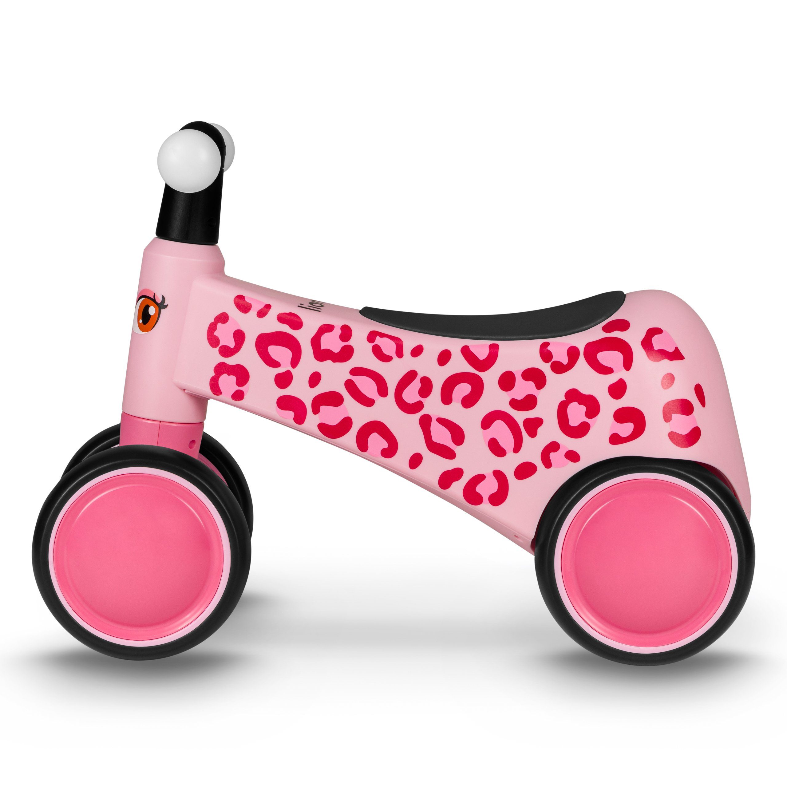 lionelo Laufrad SAMMY Raddurchmesser: 15 cm Spurbreite vorne: 18,5 cm Radstand hinten: 15 cm Zoll, leuchtende Lenkergriffe, ergonomisches Design, zum Erlernen d – Bild 4 von 5
