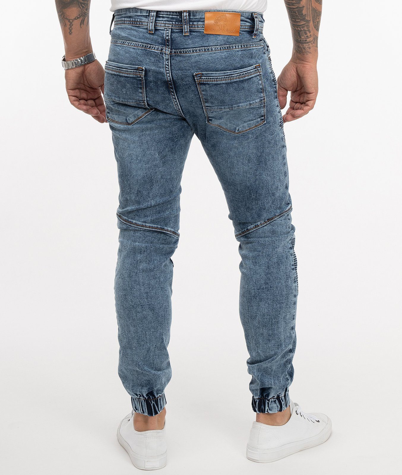 Jogger-Style Creek Jeans Herren Rock Tapered-fit-Jeans RC-2182