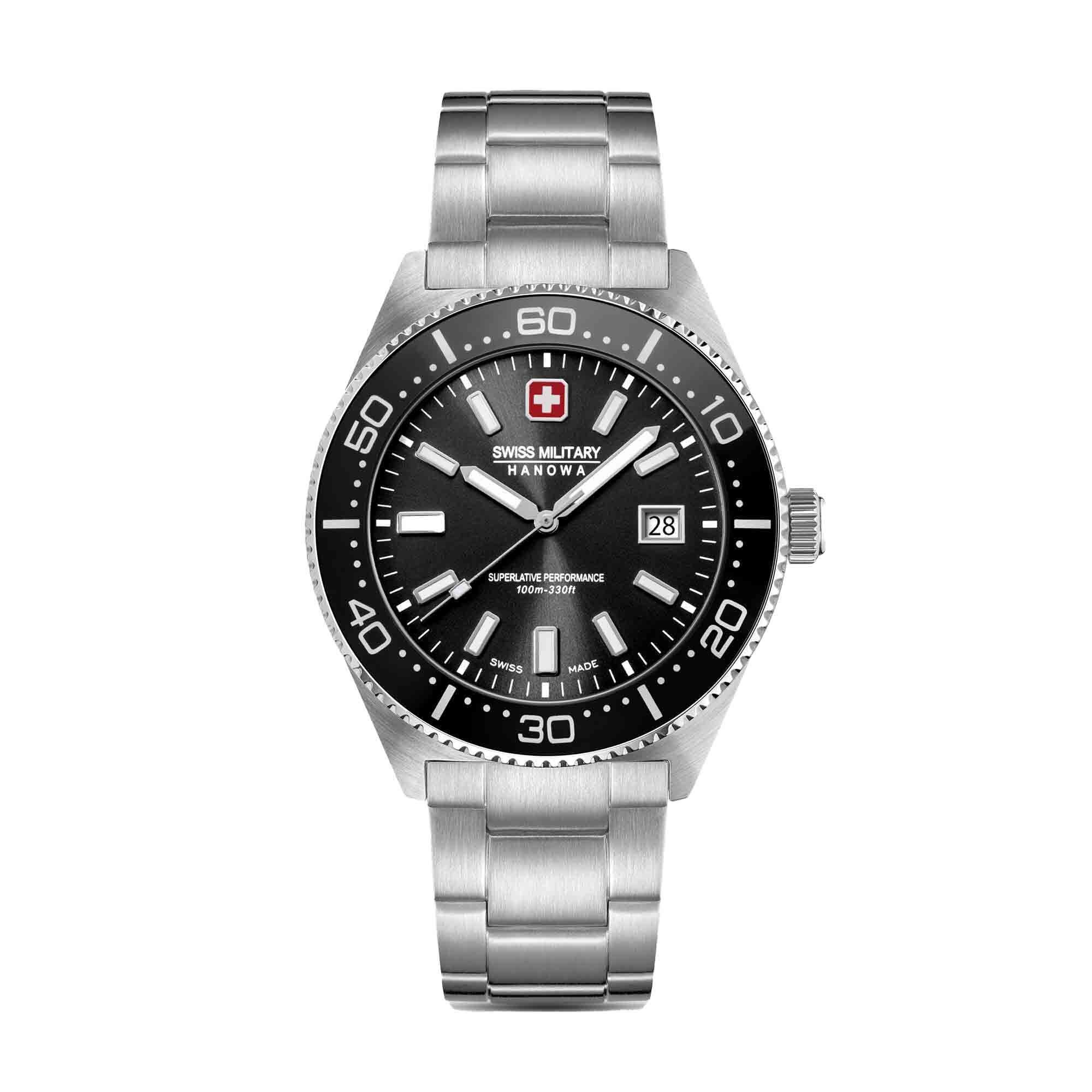 Quarzuhr Quarzuhr Herrenuhr 43 mm Quarz Herren