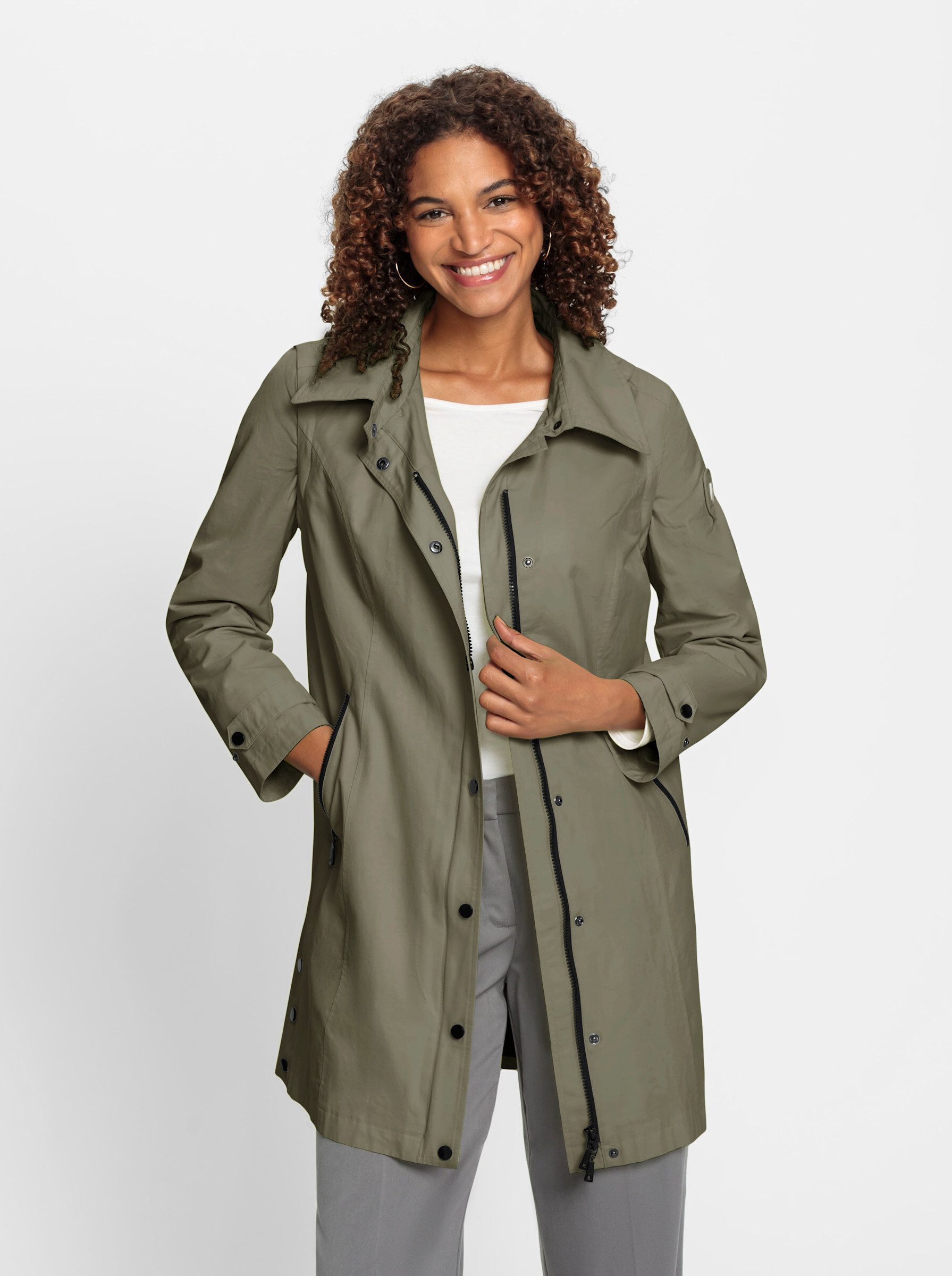 Allwetterjacke Longjacke Langarm