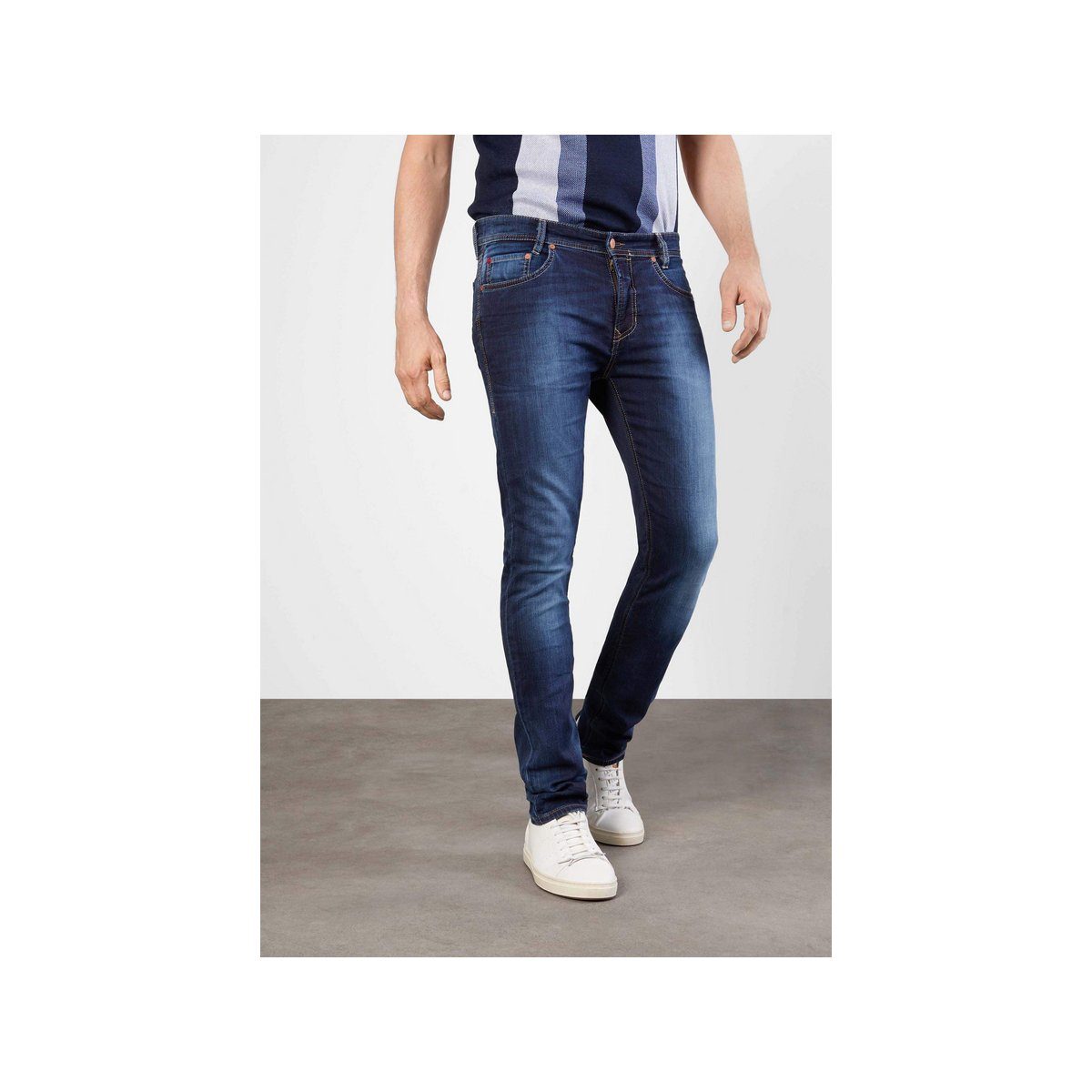 MAC Straight-Jeans regular (1-tlg) uni
