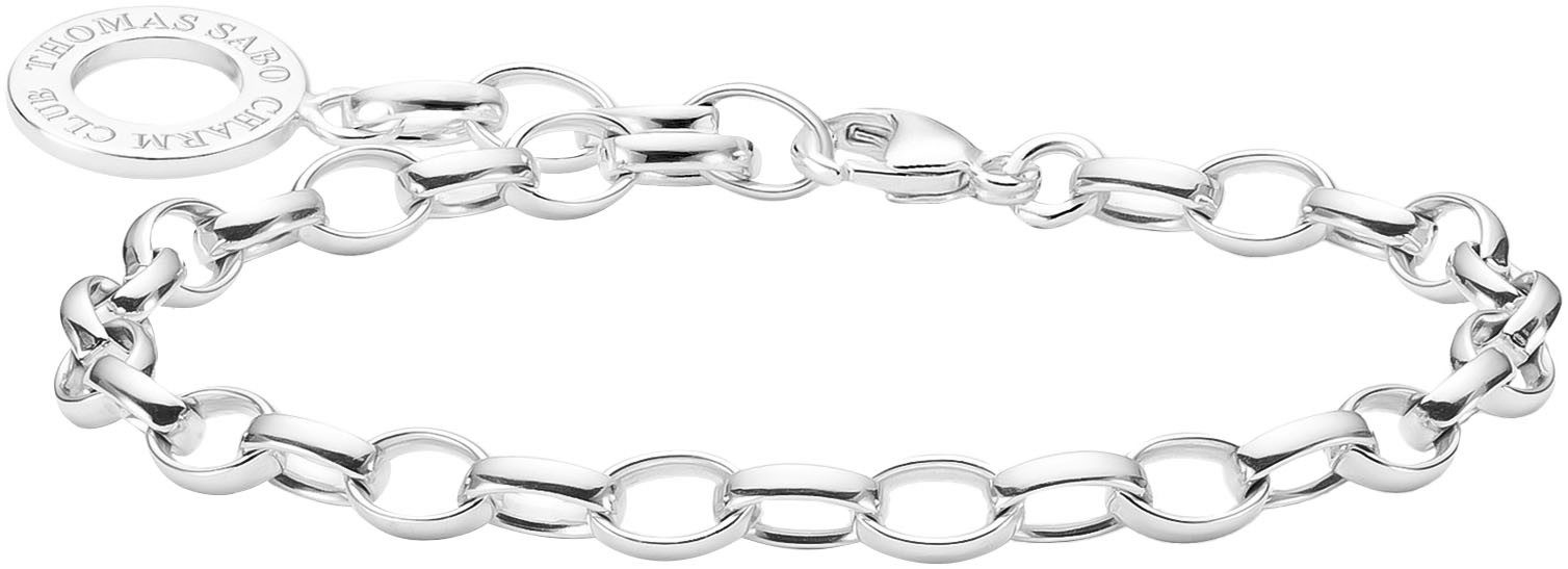 THOMAS SABO Charm-Armband Classic Klein, X0031-001-12-M, L, X0031-413-39-L17,L19,5