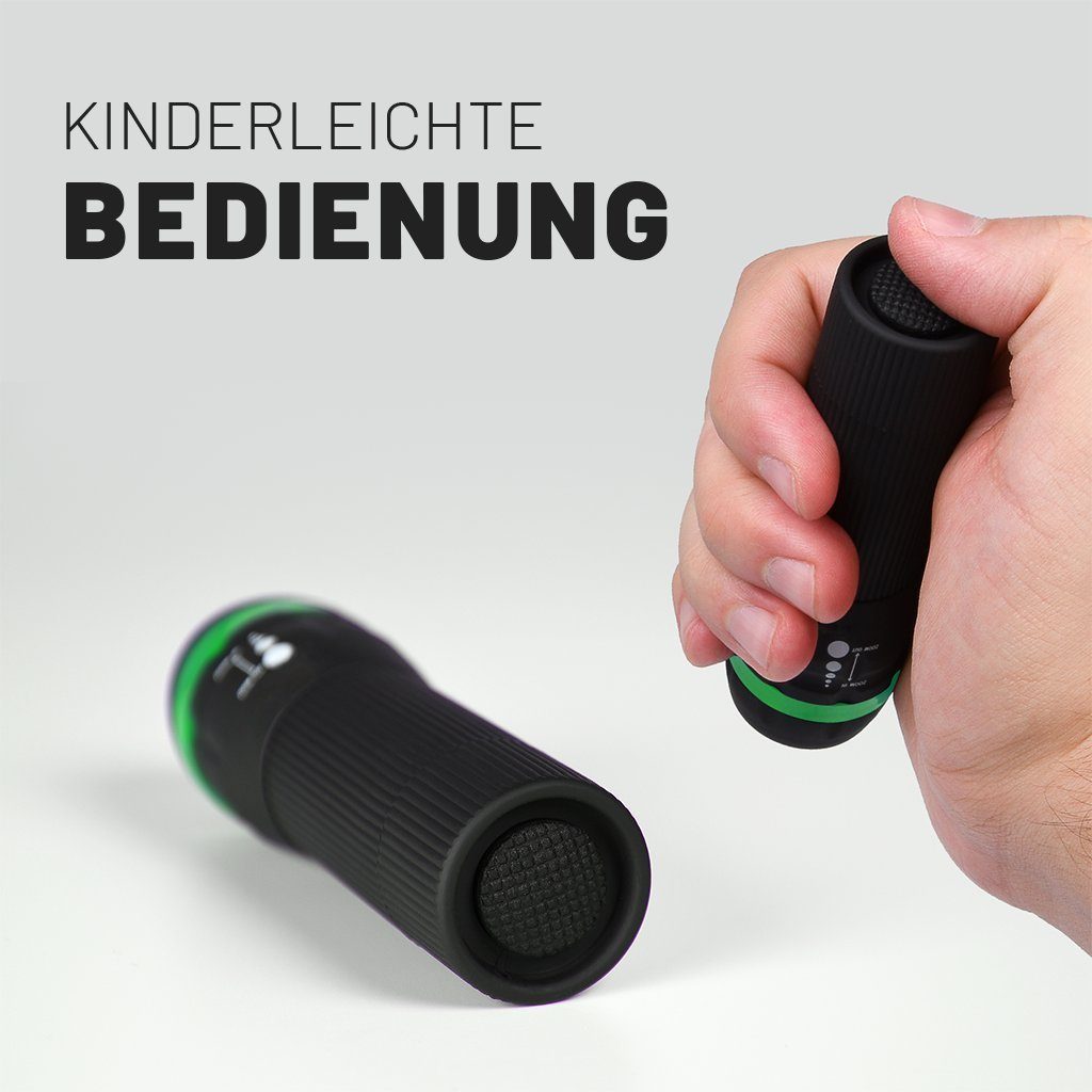 greate. LED Taschenlampe LED Taschenlampe Mini Handlampe Leuchte Batterie fokussierbar (1-St)