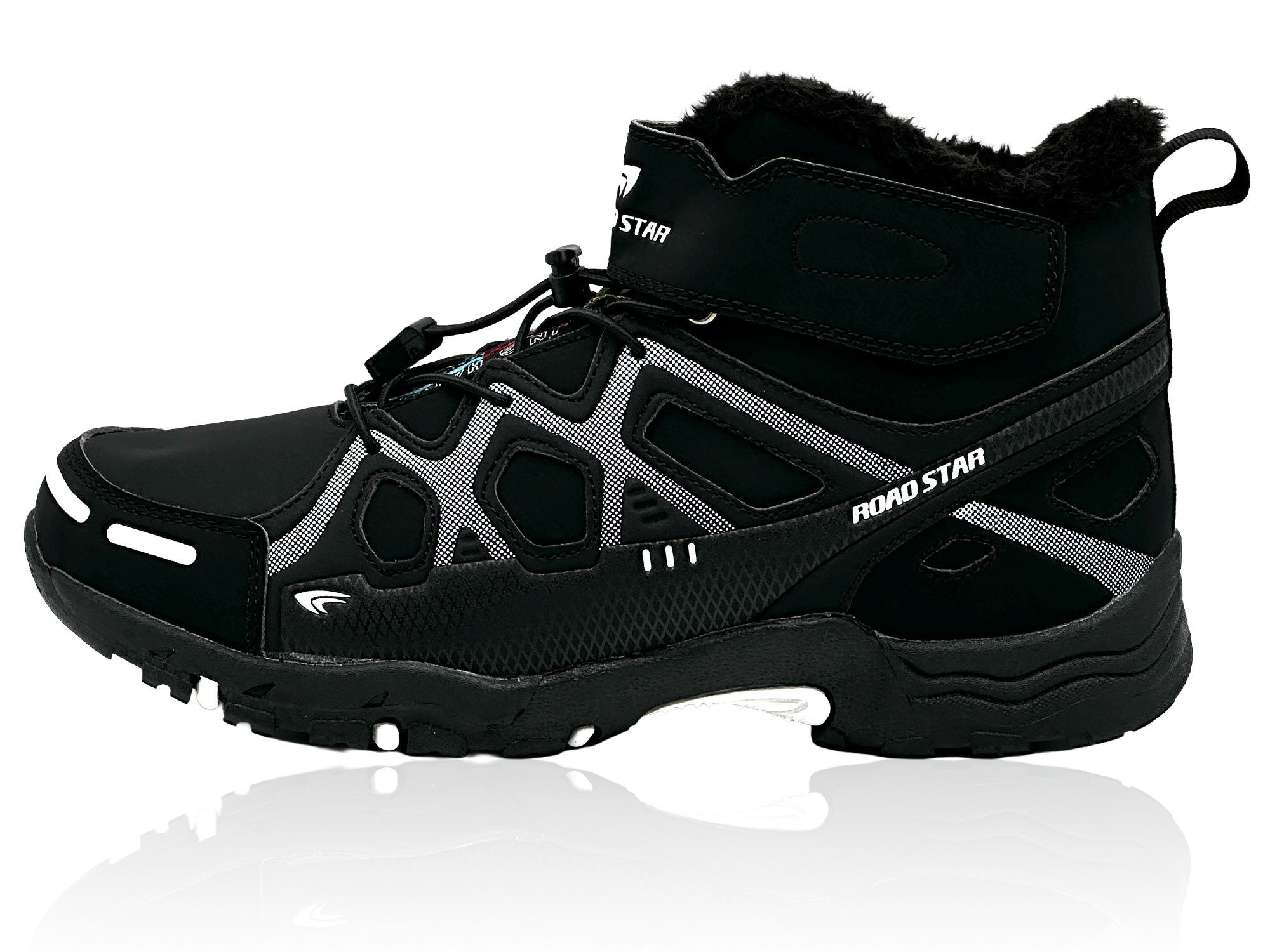 Nowaland Gefütterter Trekkingstiefel Outdoor Schuhe Wanderstiefel Wasserabw günstig online kaufen