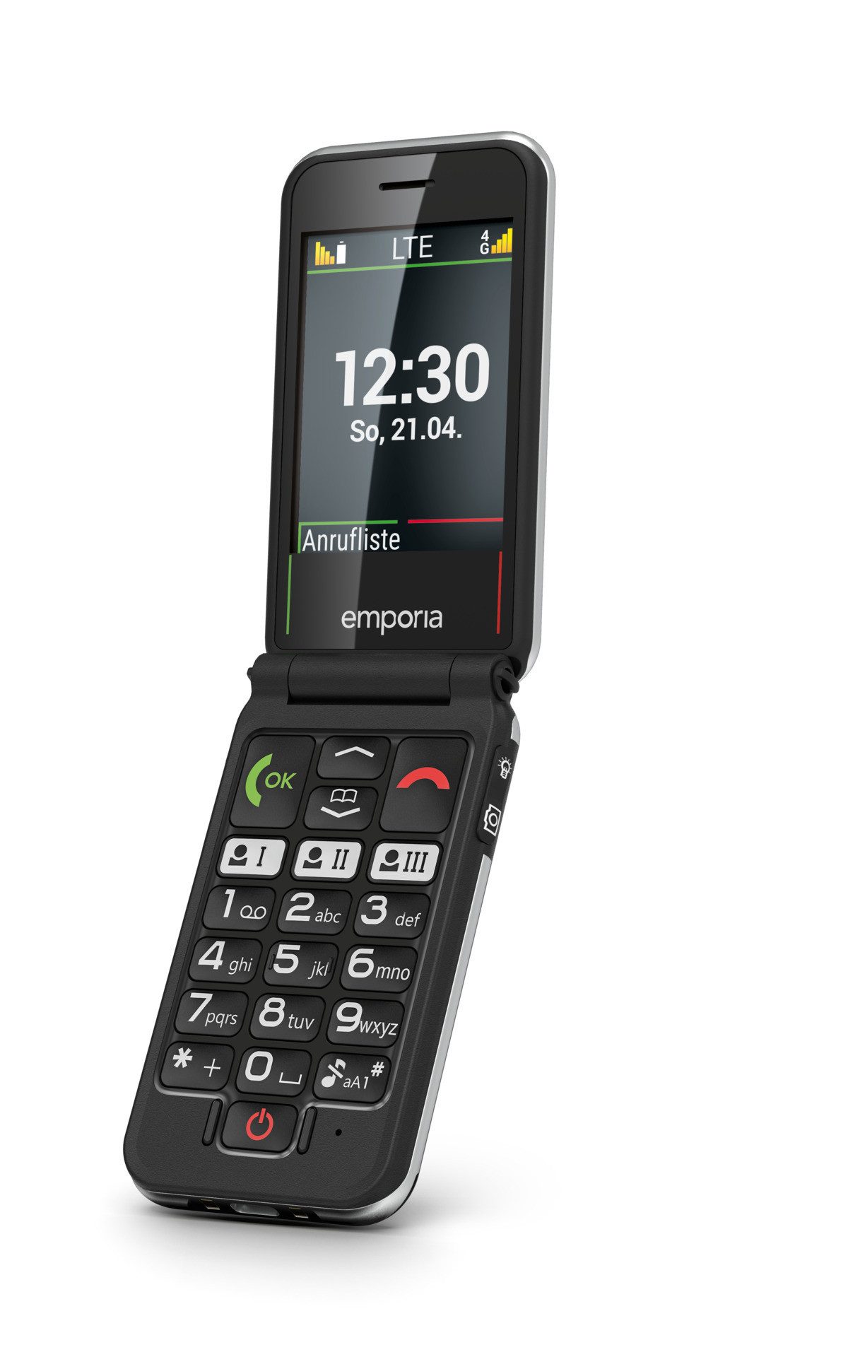 Emporia emporia JOY LTE Seniorenhandy (7,11 cm/2,8 Zoll, 0,128 GB Speicherplatz, Mobilfunk)