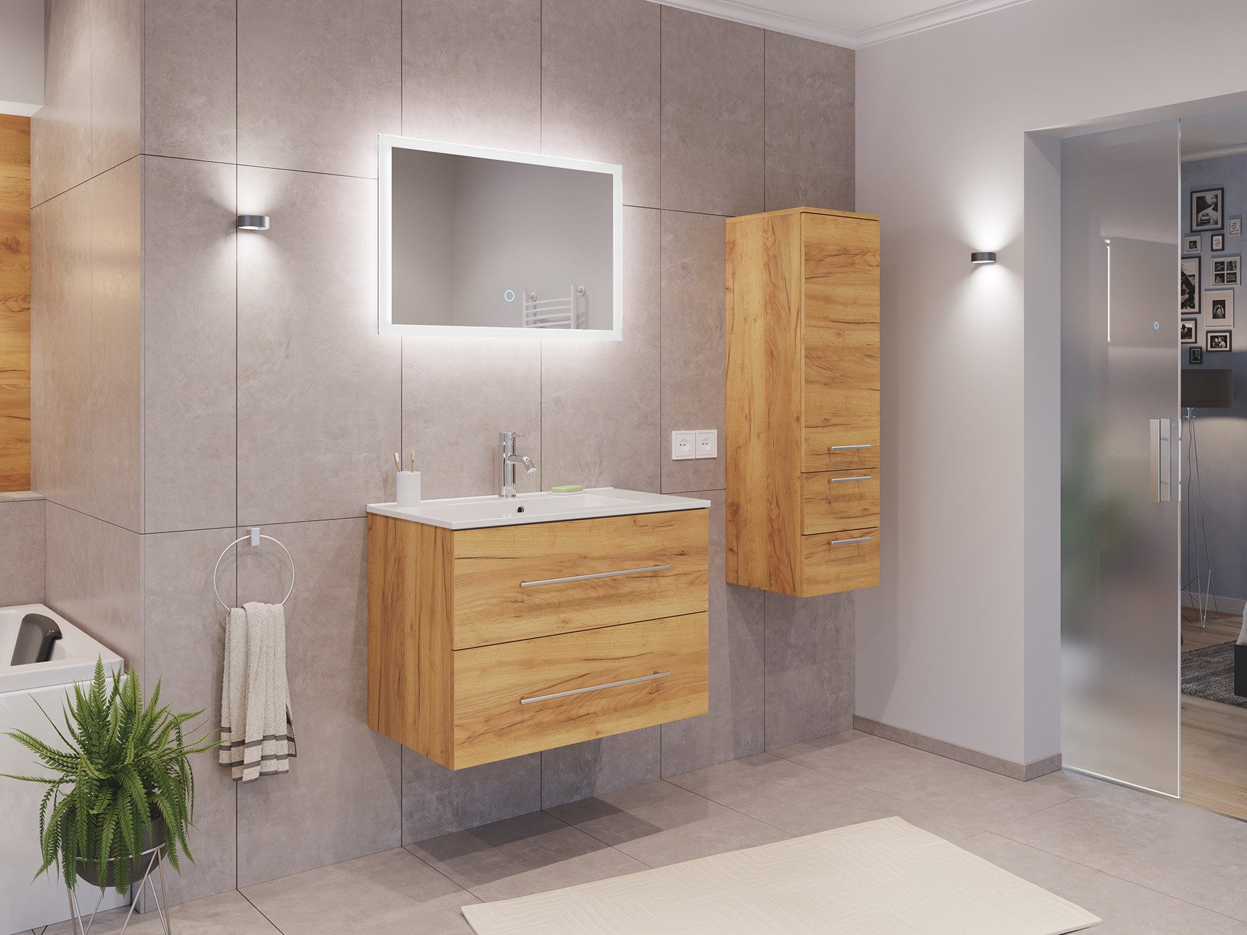 Magnolia Home Waschtisch Badmöbel Set Firenze günstig online kaufen