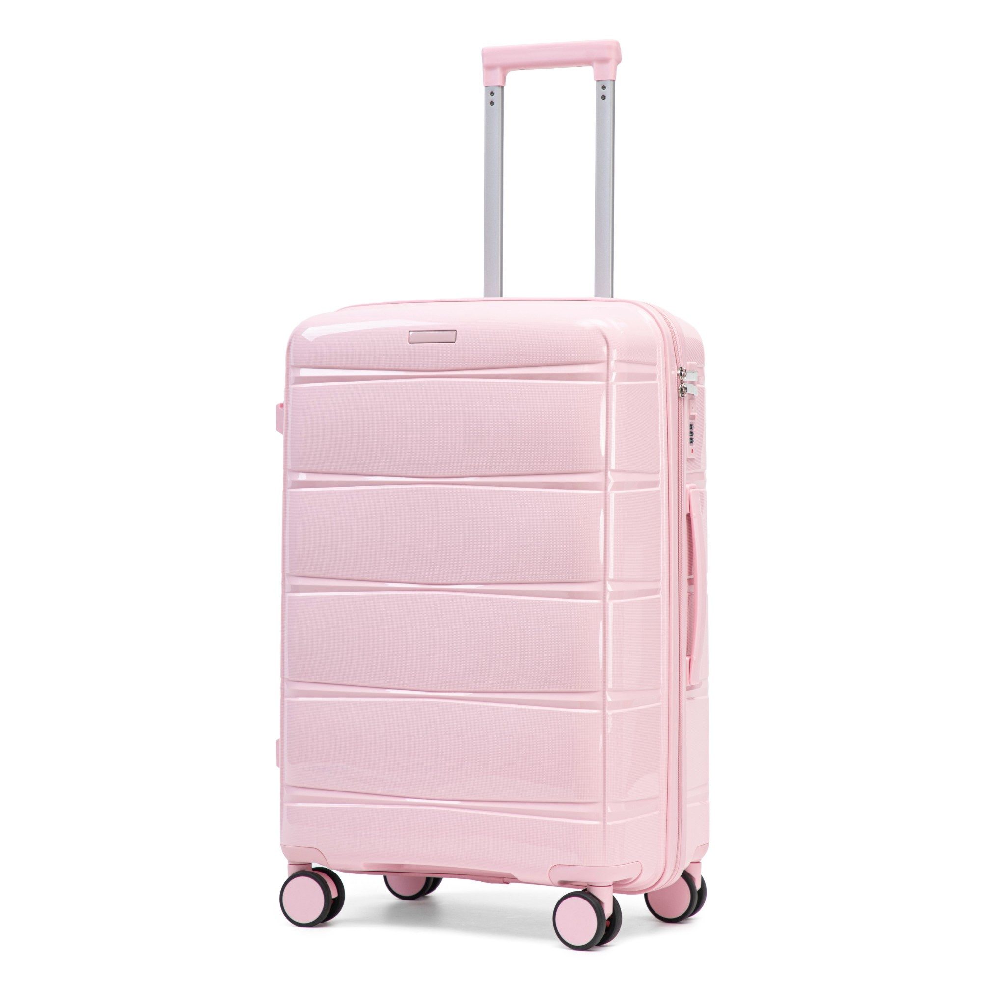 LVHOM Hartschalen-Trolley 20"/24"/28" Koffer, Bonbonfarben, 3-St.&Einzeln erhältlich, leise Rollen, Handgepäck-Trolley/TSA/Trip, Urlaub, Erkundungen, Reisen, Business von LVHOM