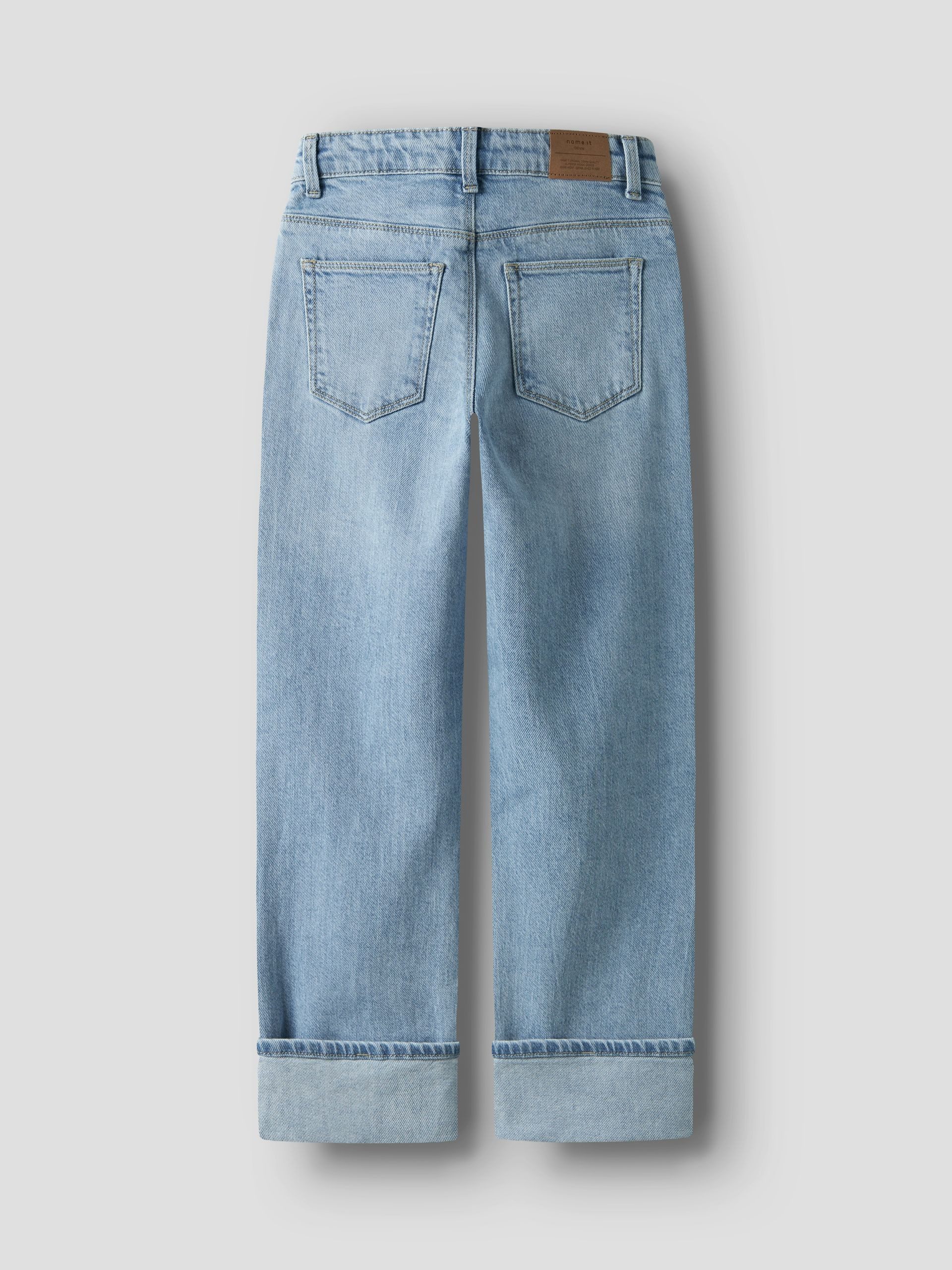 Name It Straight-Jeans NKFROSE STRAIGHT FOLD JEANS 4224-AZ – Bild 2 von 5