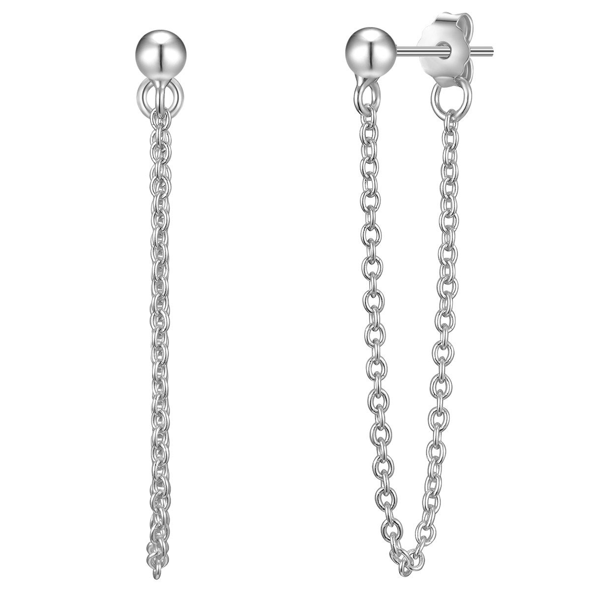 Glanzstücke München Paar Ohrstecker Set: GSM1871 (2-tlg), aus Sterling Silber