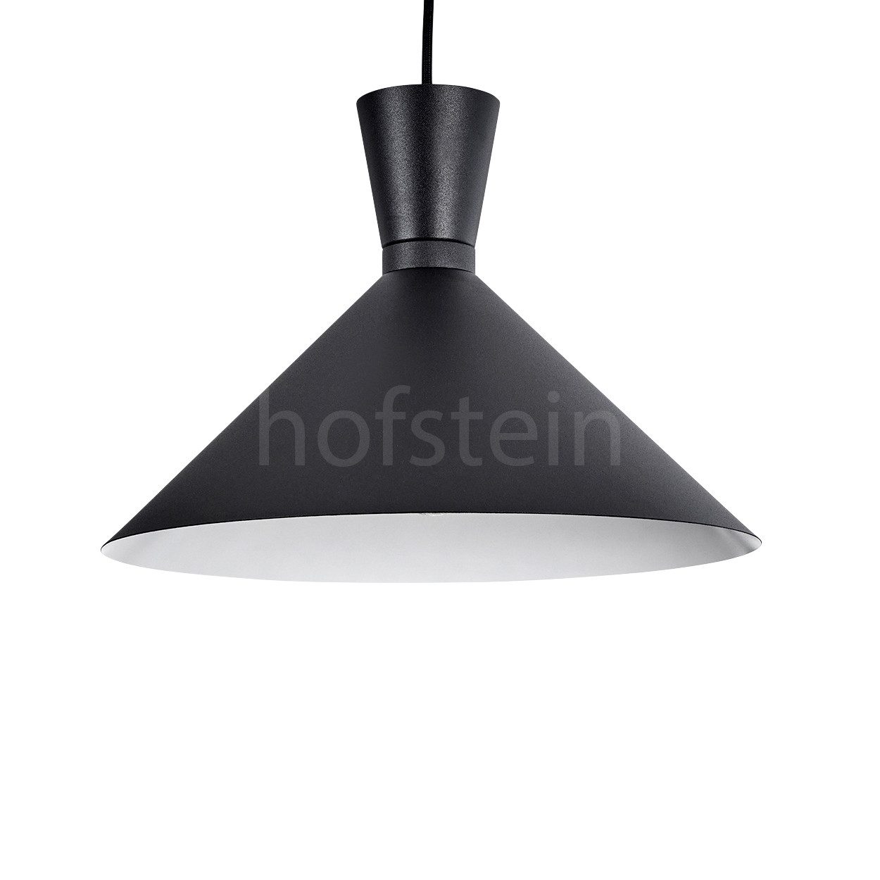 hofstein Hängeleuchte »Caenere« moderne Hängelampe aus Metall in Schwarz/Weiß, ohne Leuchtmittel. € 64,99