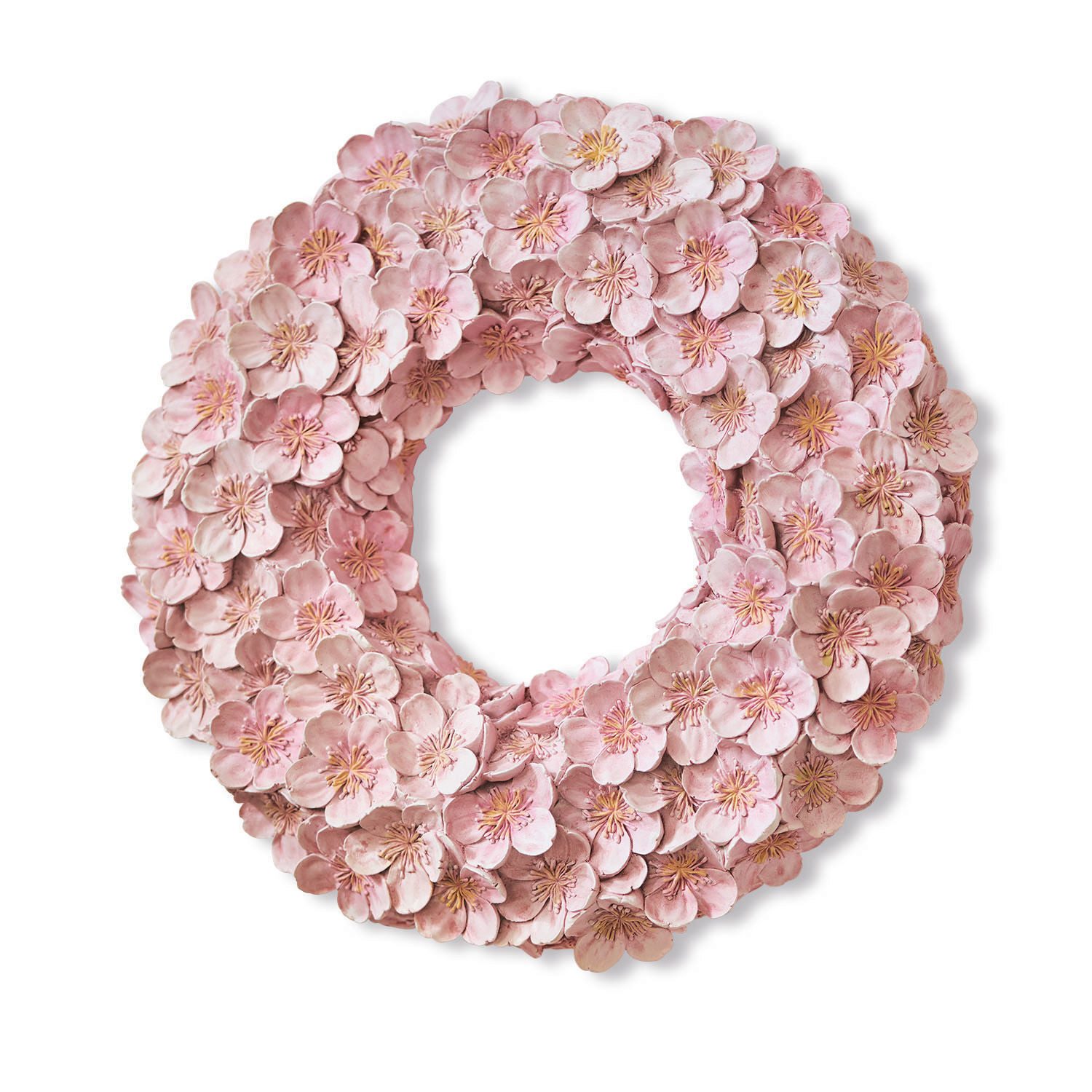 Mirabeau Dekokranz Kranz Garlan rosa, Kirschblütenkranz