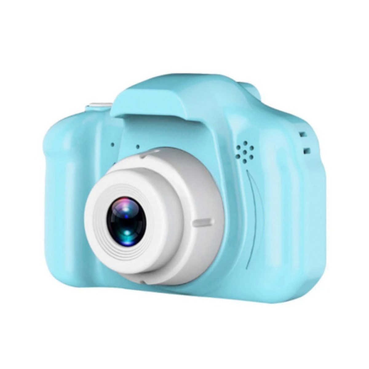 R2 Invest Kinder Digitalkamera Blau – 1080p Kamera mit 2 Zoll Display Kinderkamera (kindgerechte Bedienung, Fotoeffekte; 2-Zoll-Display, Videoaufnahme)