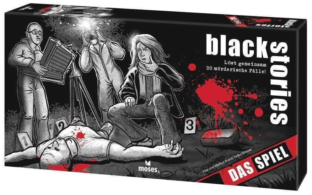 Spiel Spiel, Verlag Das Moses. black stories