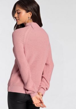 Melrose Rollkragenpullover mit Cut-Outs - NEUE KOLLEKTION