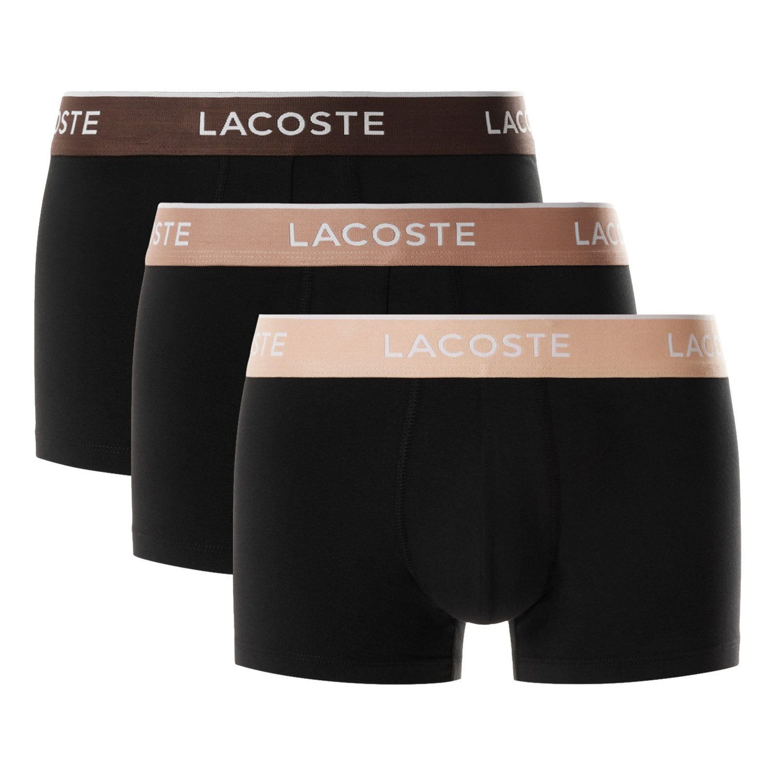 Lacoste Trunk Cotton Stretch Trunks (3-St., 3er Pack) mit Markenschriftzug günstig online kaufen