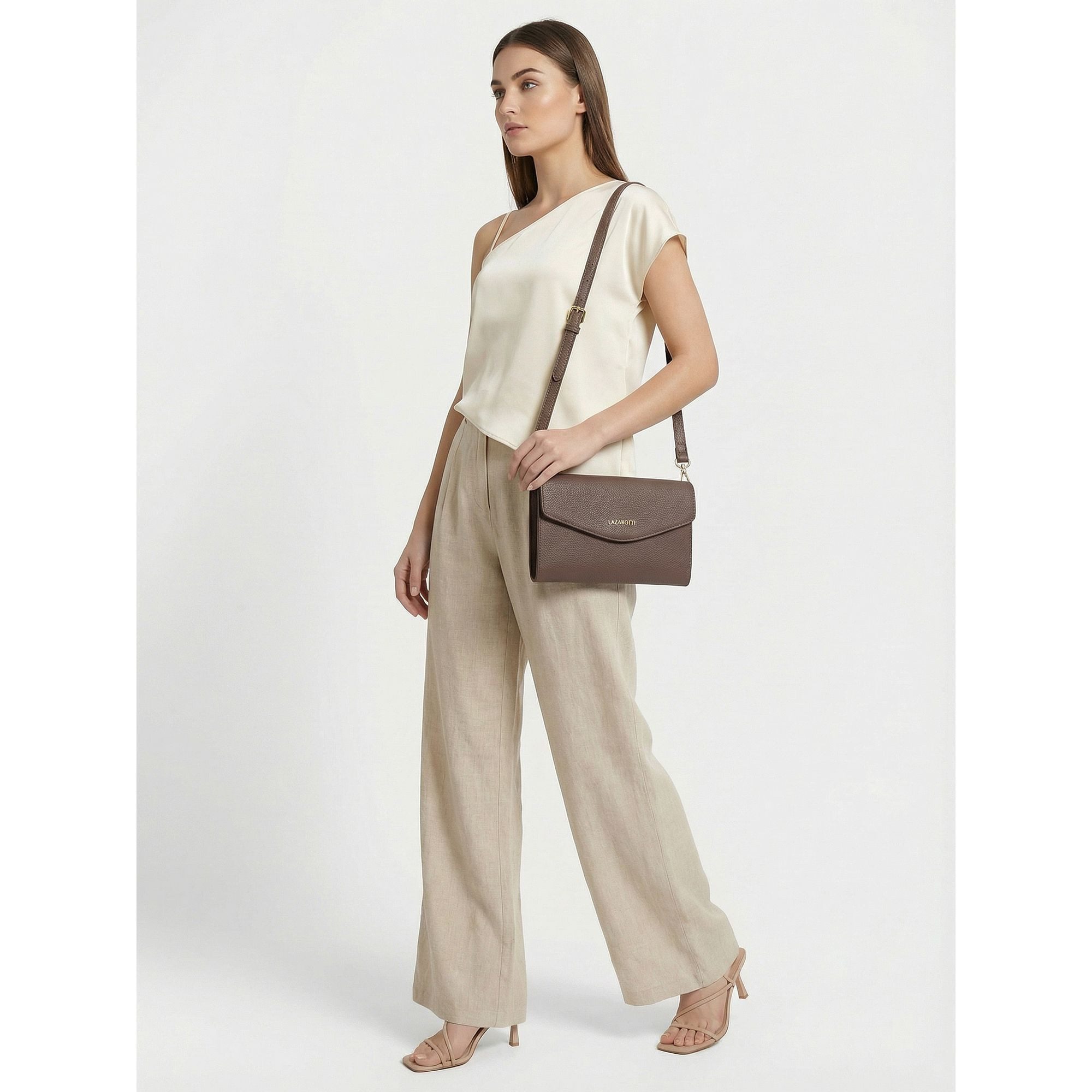 Lazarotti Clutch Bologna Leather, Leder