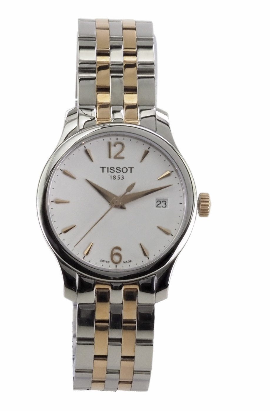 Tissot Quarzuhr Tissot Damen Quarz Uhr Tradition T0632102203701, (Rosegold)