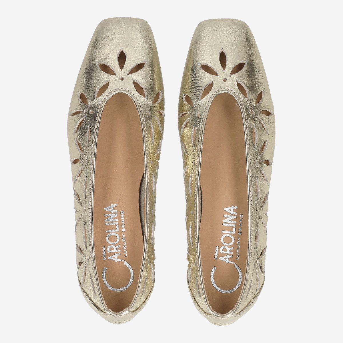 Donna Carolina Donna Carolina ALGI SUNFLOWER 55.475.020-002, Ballerina, Gold, Damen Ballerina