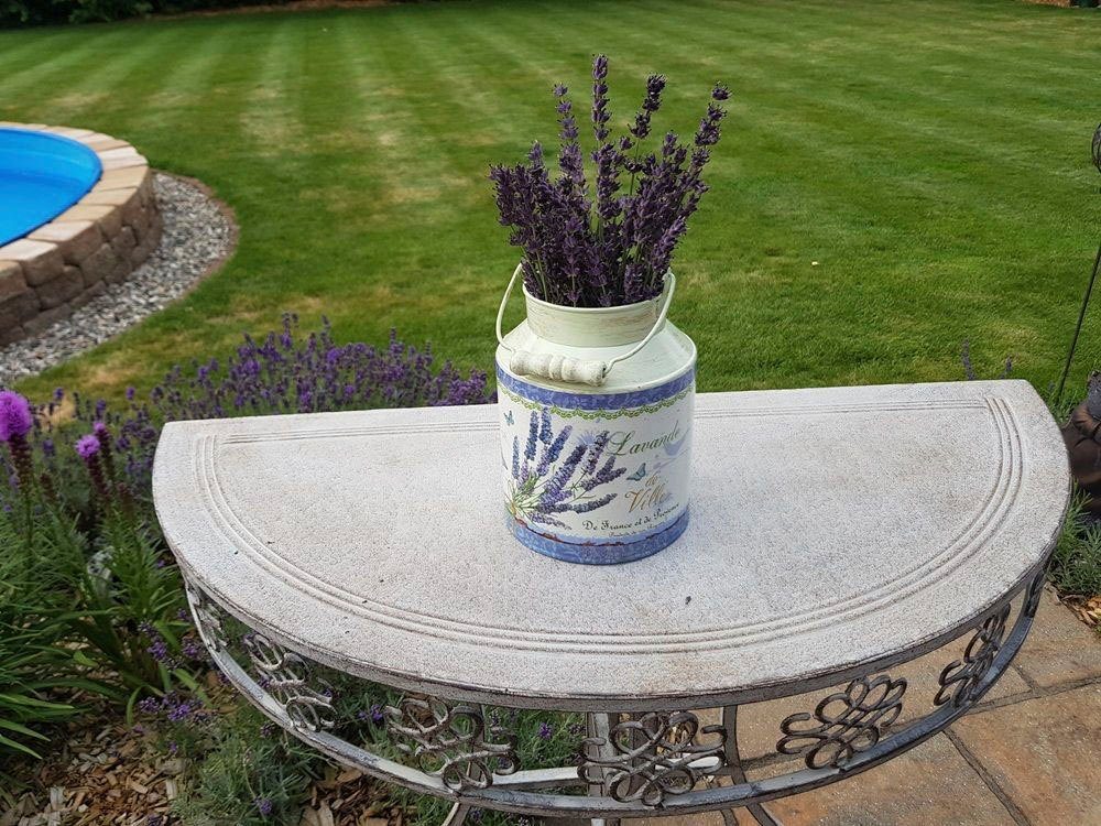 Ambiente Haus Dekovase Lavendel - Milchkanne (1 St)