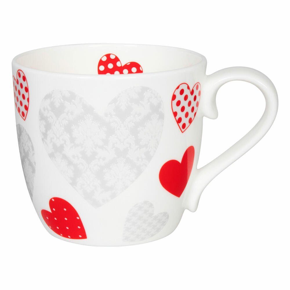 Könitz Becher Feel the Love, 450 ml, Bone China