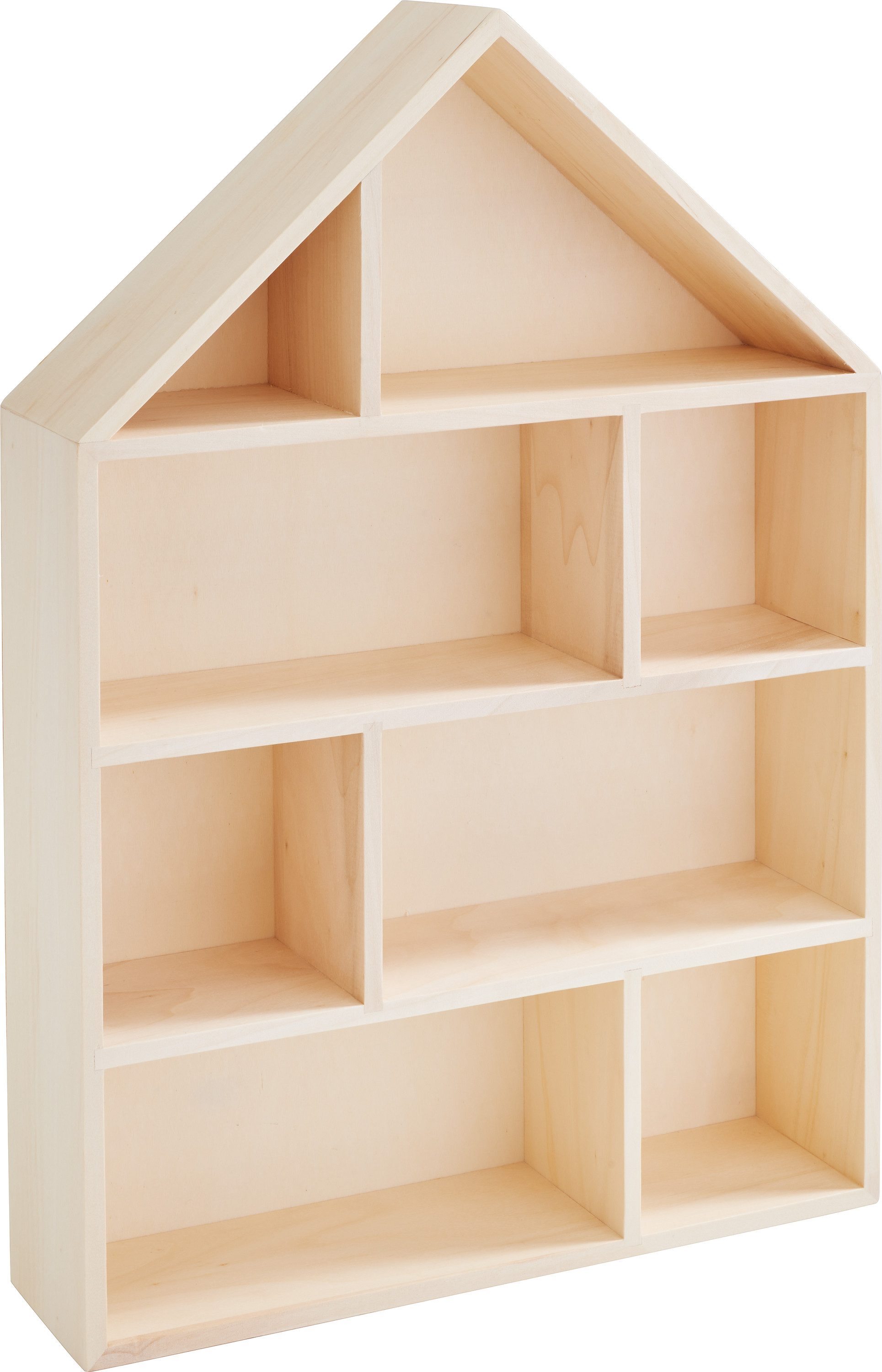 VBS Dekoobjekt Holz-Setzkasten mit Aufhängeösen, Höhe 43.0 cm
