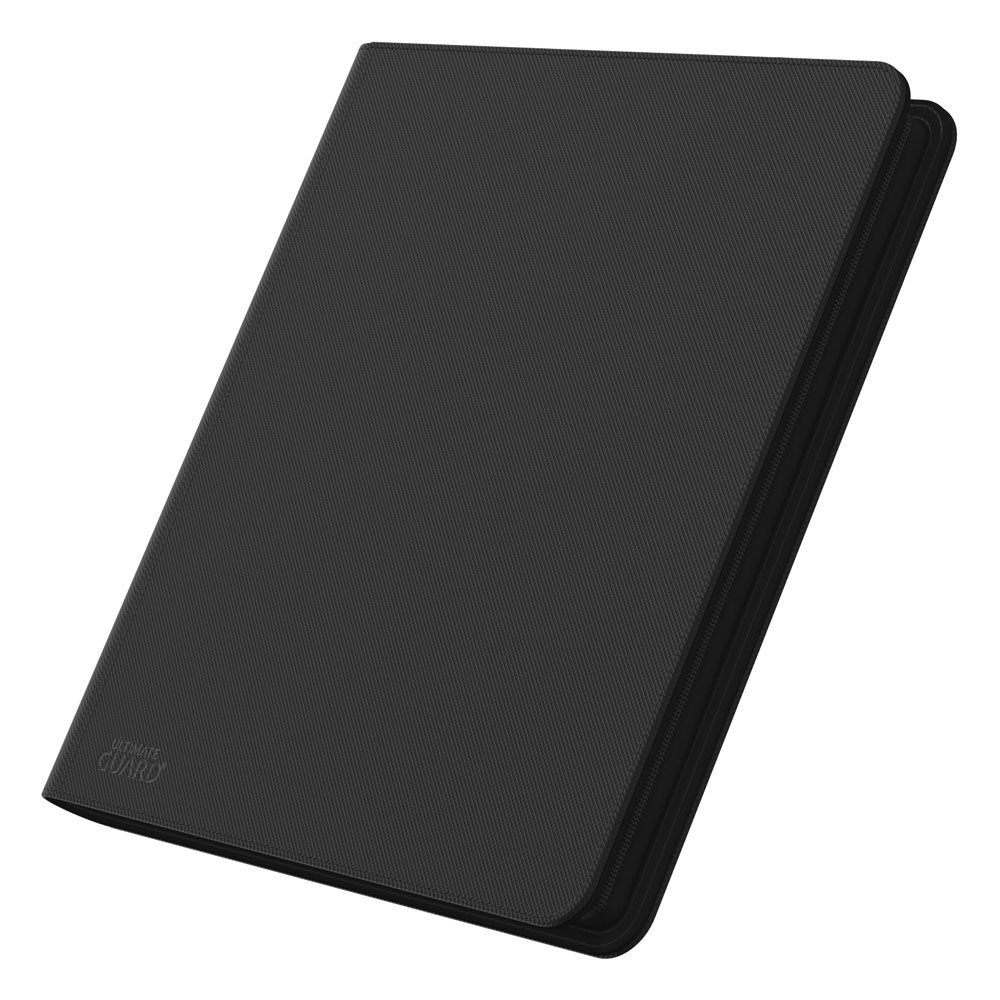 Ultimate Guard Sammelkarte Zipfolio 480 - 24-Pocket XenoSkin Quadrow - Schwarz