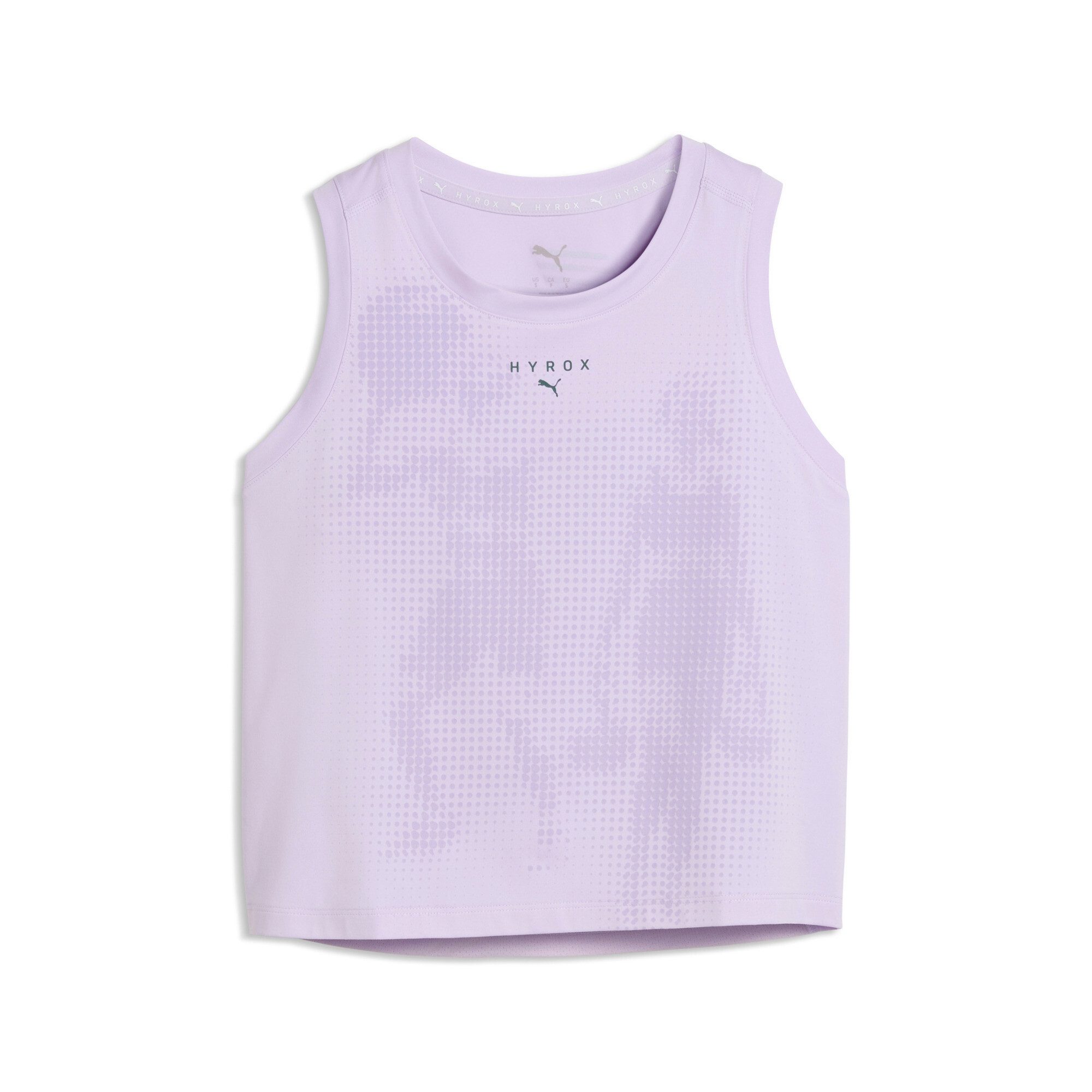 PUMA Tanktop W X HYROX CLOUDSPUN THERMOADAPT CROP TANK Regular Fit, ärmellos, für Fitnessaktivitäten