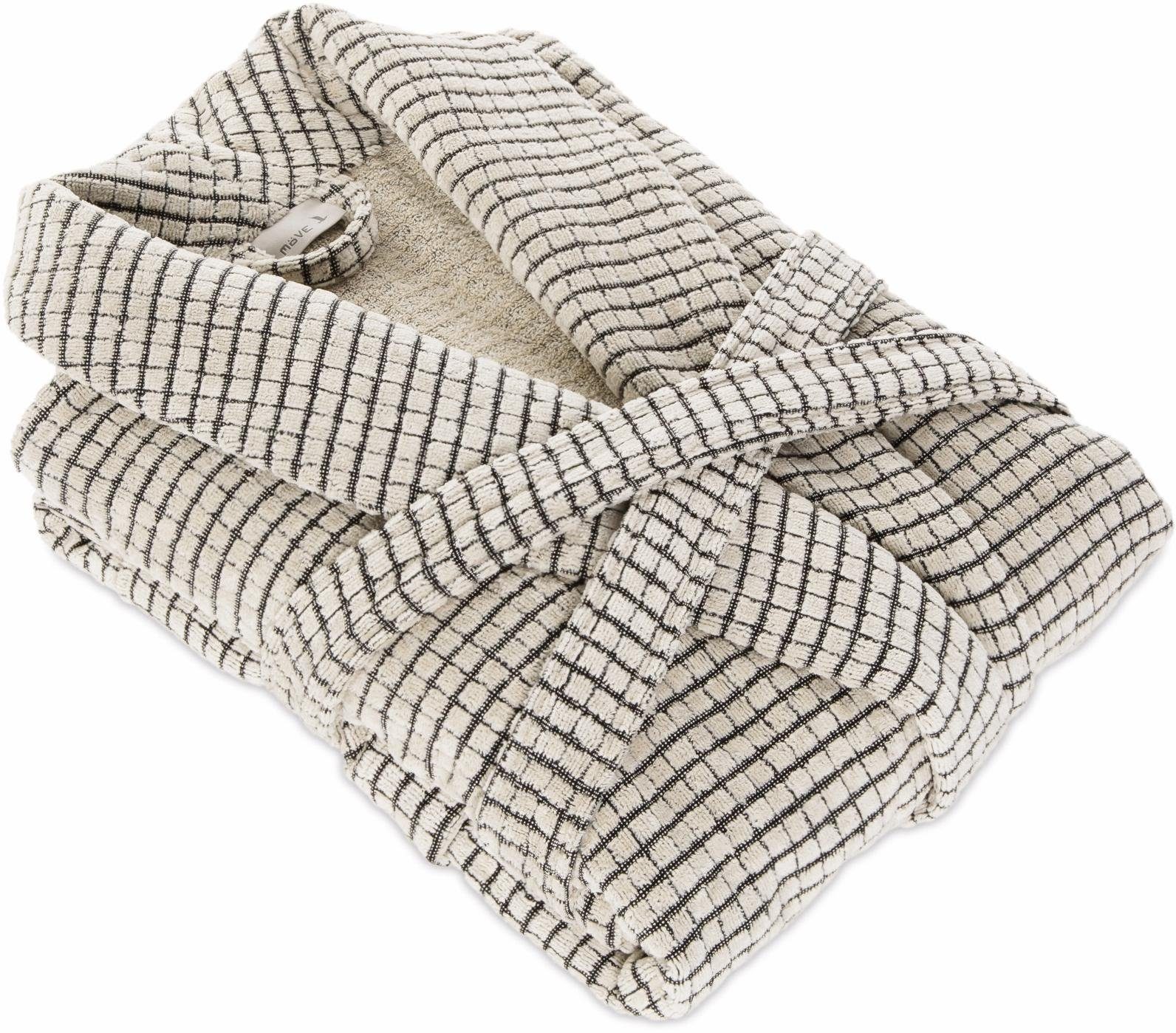 Möve Unisex-Bademantel Eden, ideal für Sauna günstig online kaufen