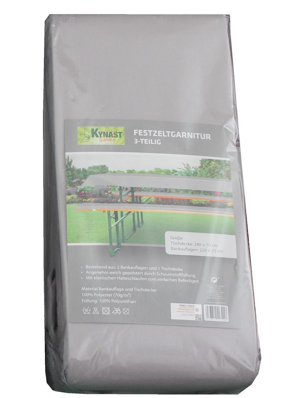 Kynast Garden Bierzeltgarnitur Festzeltgarnitur Bierbankauflage (200x25 günstig online kaufen
