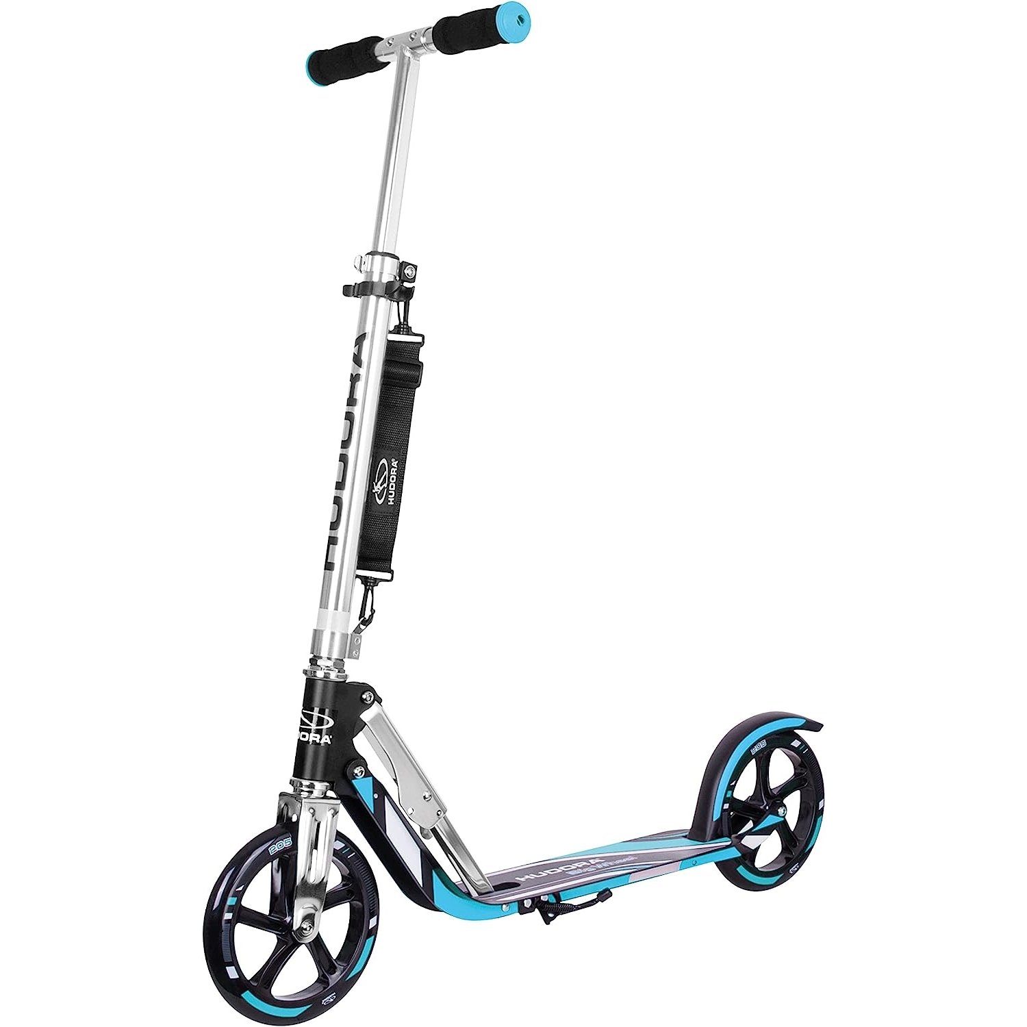 Hudora Scooter 14709/01 Neu Big Wheel RX-Pro 205, hellblau, Neues Modell mit