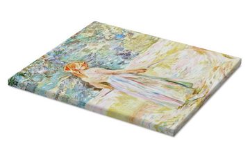 Posterlounge Leinwandbild Berthe Morisot, Heuerin, Landhausstil Malerei