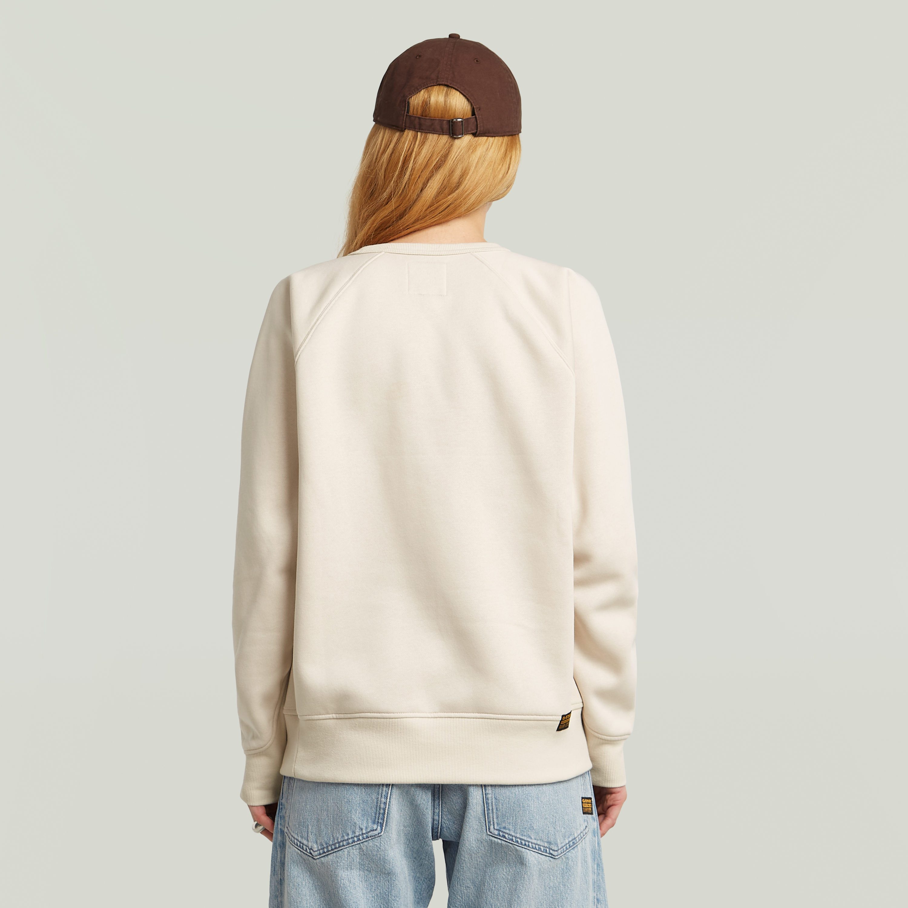 G-STAR Sweatshirt Premium core 2.0 mit Einsatz am Ausschnitt günstig online kaufen