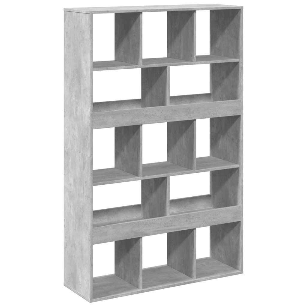 vidaXL Bücherregal Bücherregal Betongrau 100x33x156,5 cm günstig online kaufen
