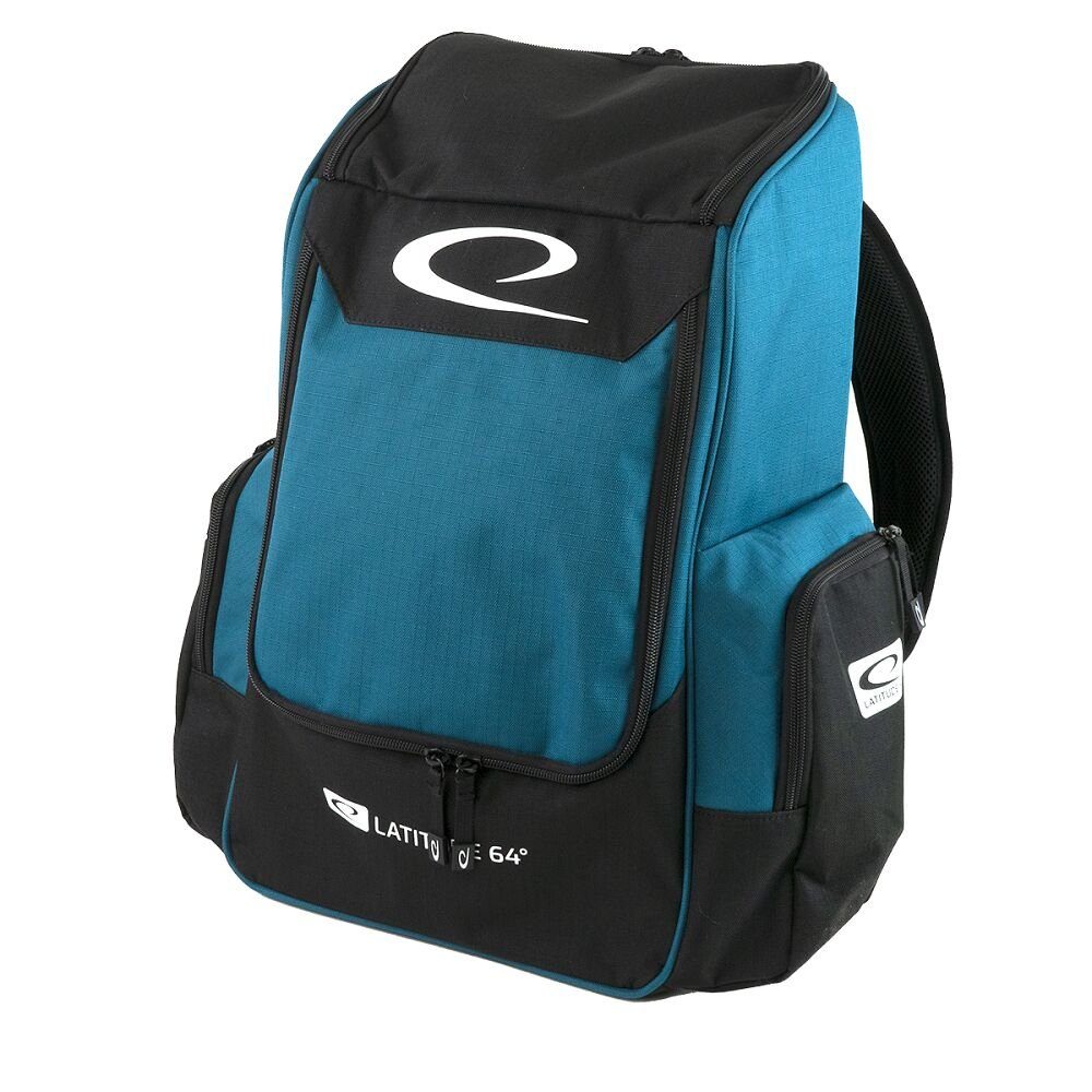 Latitude 64° Sporttasche Core Backpack, Wasserabweisendes Material Blau-Schwarz
