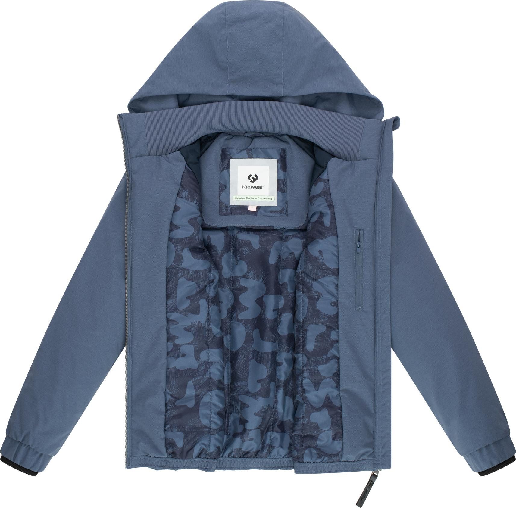 Ragwear Winterjacke Dizzie Warm Wasserdichte Damen Jacke mit Kapuze