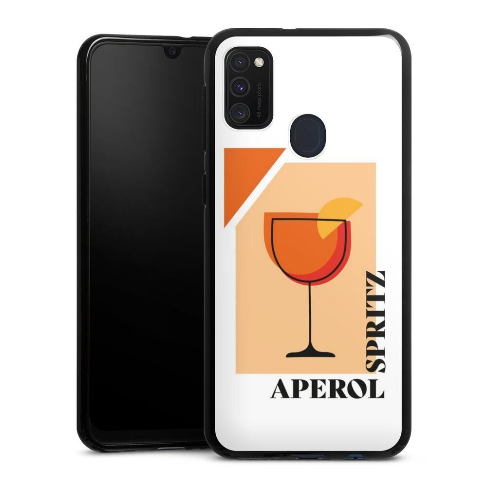 DeinDesign Handyhülle Aperol Spritz, Samsung Galaxy M30s Silikon Hülle Bumper Case Handy Schutzhülle