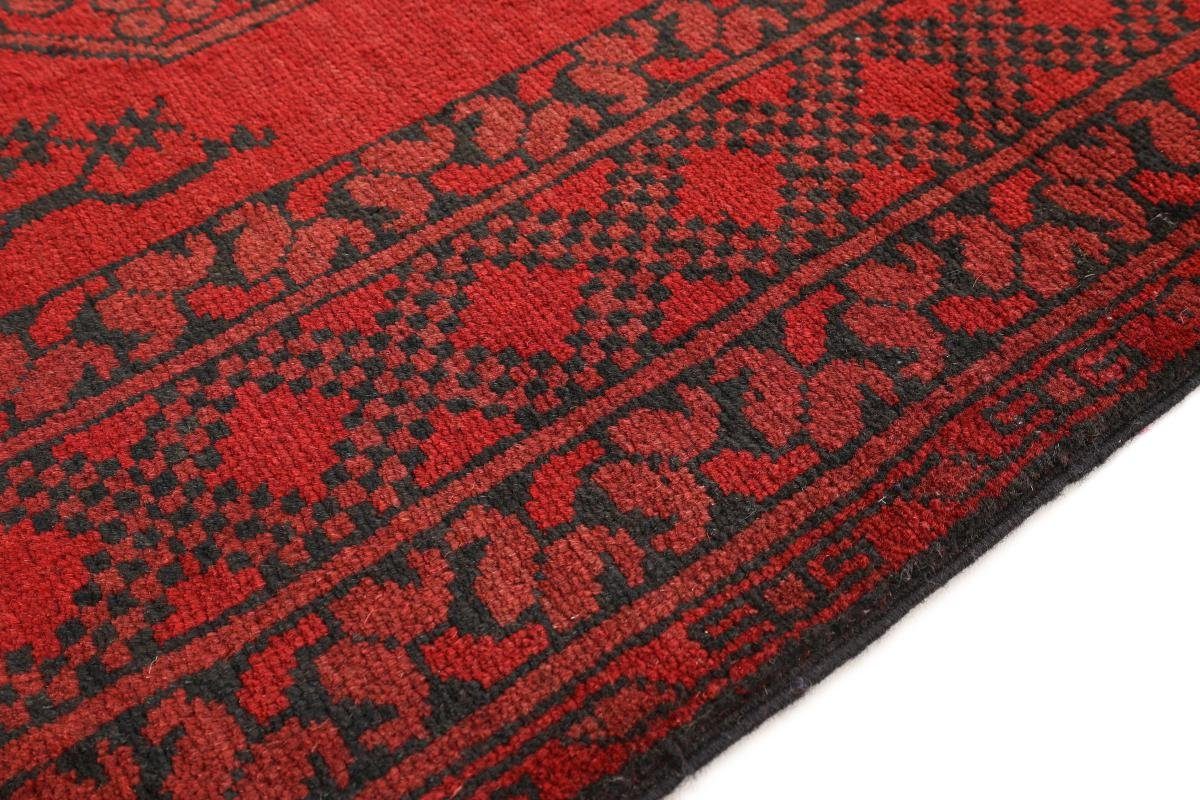 Nain rechteckig, Orientteppich Akhche Handgeknüpfter Afghan Orientteppich, mm Trading, 104x185 6 Höhe: