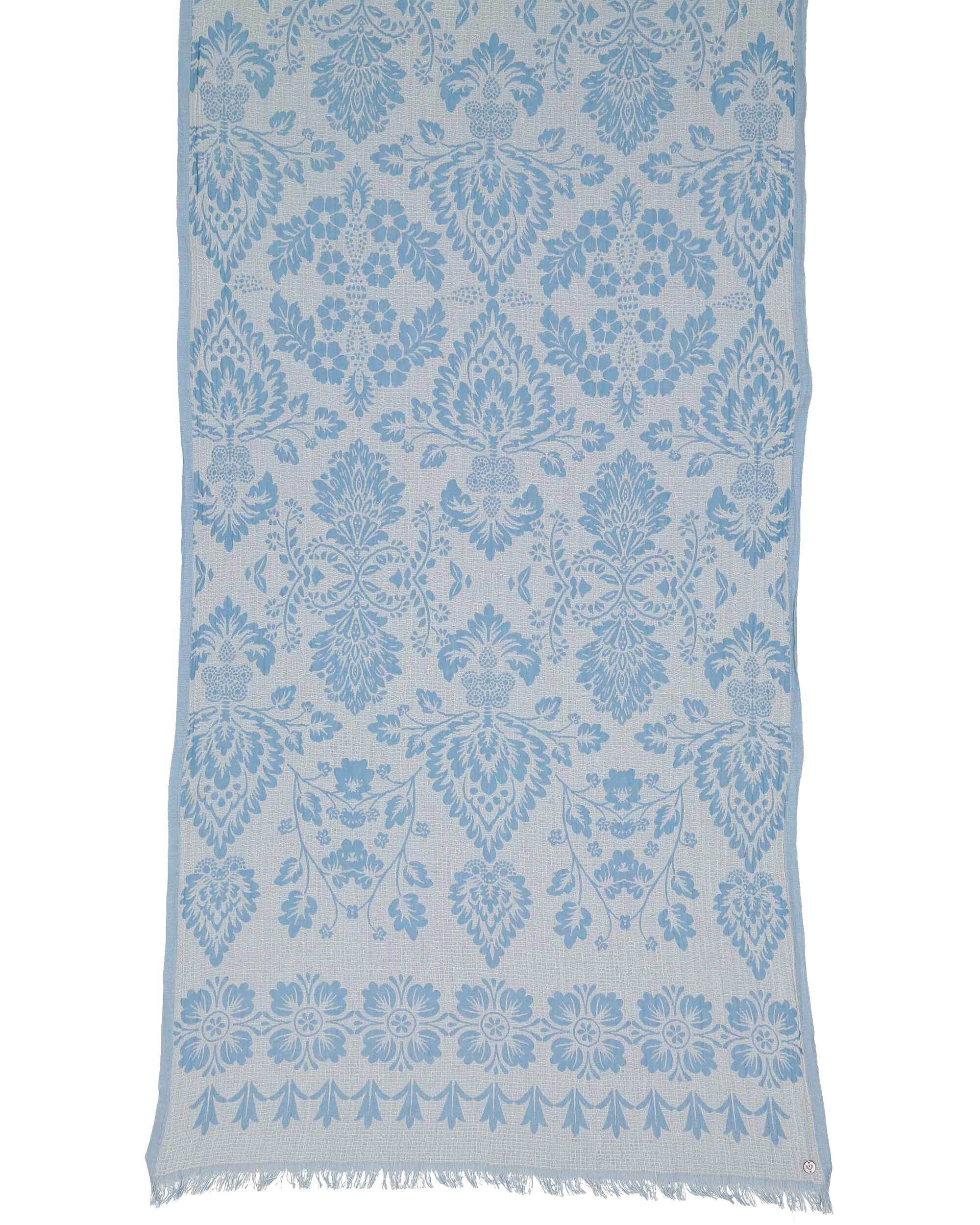 Fraas Modeschal Sustainability Edition - Schal mit floralem Damastmuster, (keine)