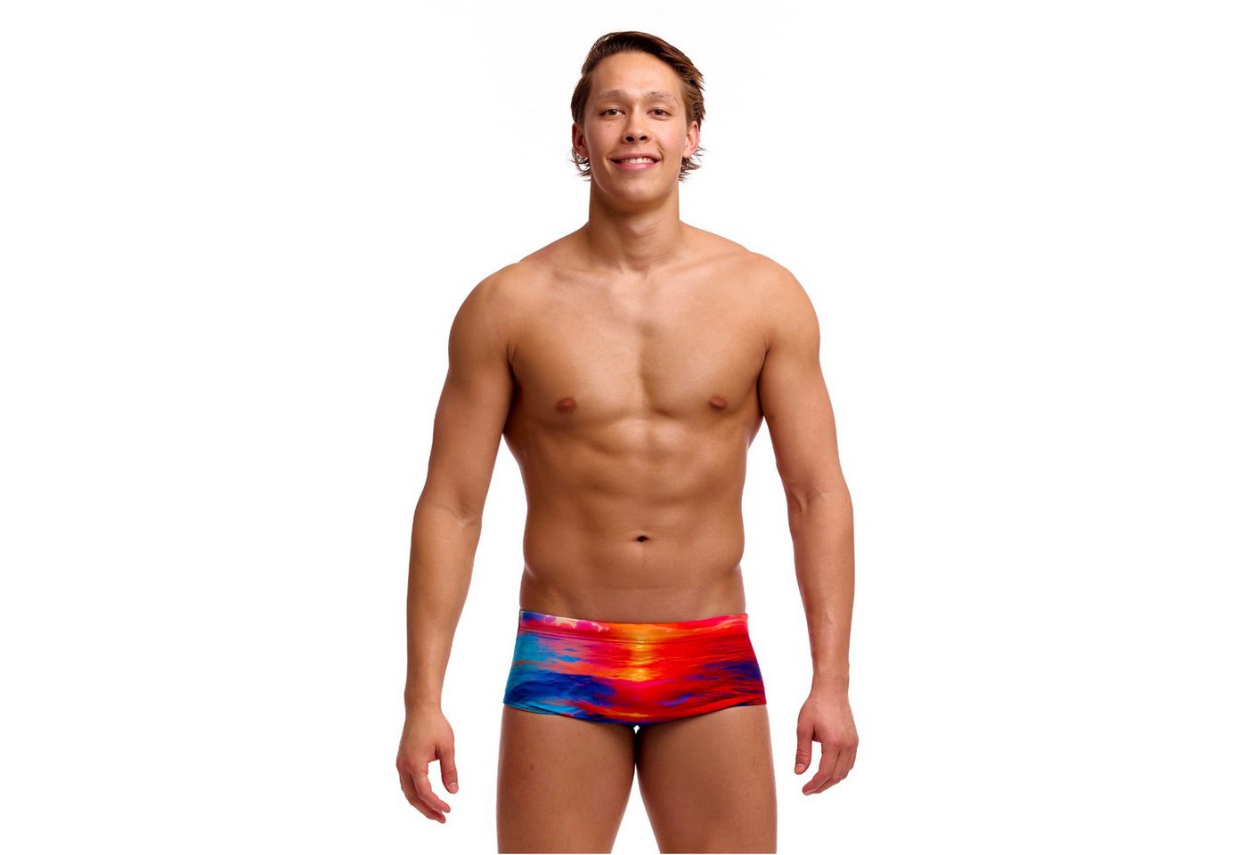 Funky Trunks Badehose Badehose Sidewinder Trunk Sunset Delight