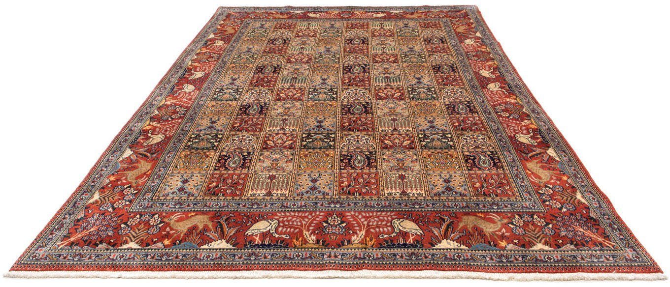 Wollteppich Täbriz - 50 Raj Medaillon Beige 90 x 60 cm, morgenland, rechteckig, Höhe: 8 mm, Handgeknüpft