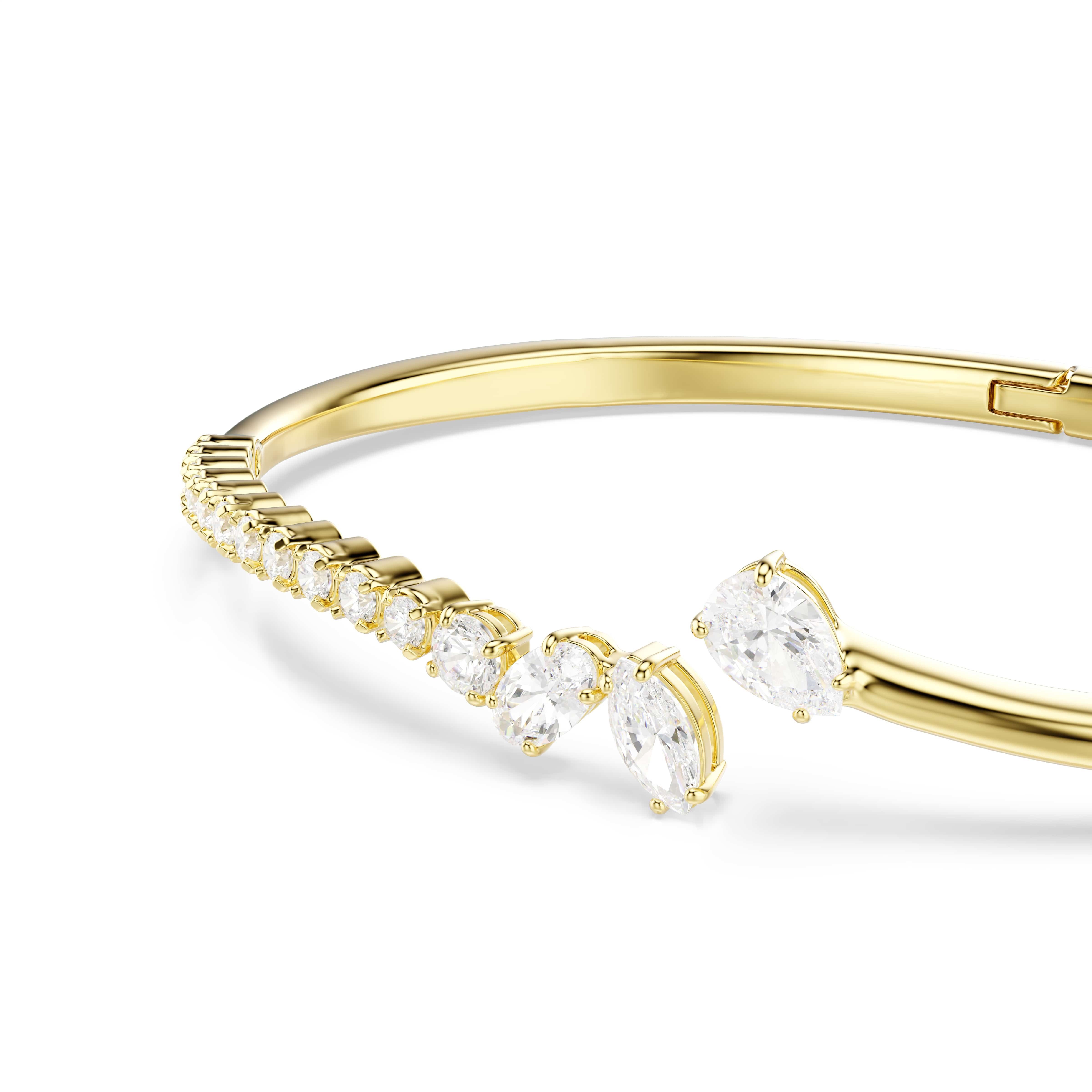 Swarovski Armspange Schmuck Geschenk MESMERA Armreif, mit Swarovski® Kristall, Zirkonia (synth)
