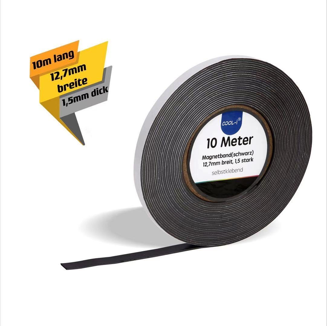 COOL-i ® Magnet, Magnetband 10m - selbstklebend für sichere Magnetisierung
