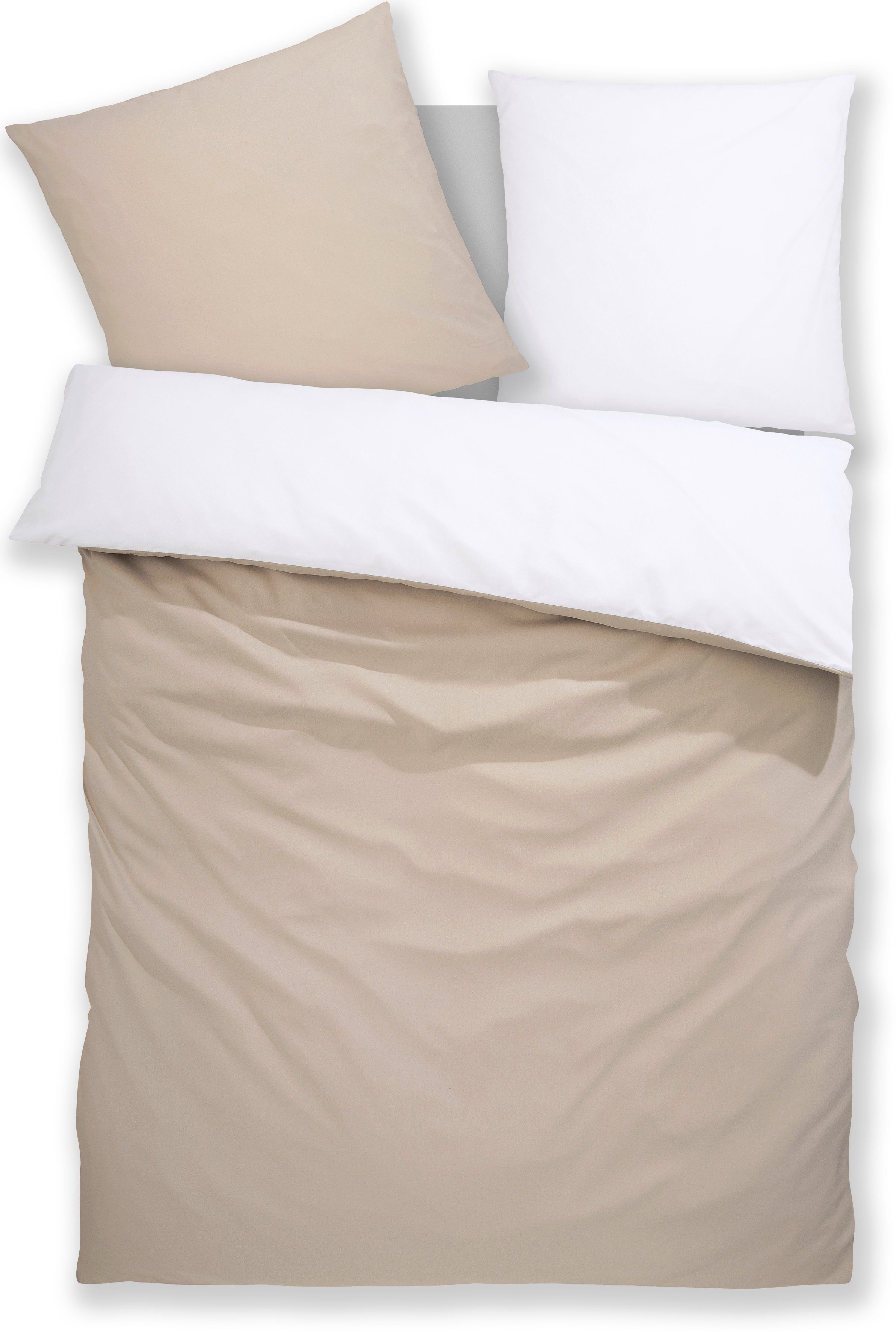 my home Bettwäsche Desner2, Microfaser, 2 günstig online kaufen