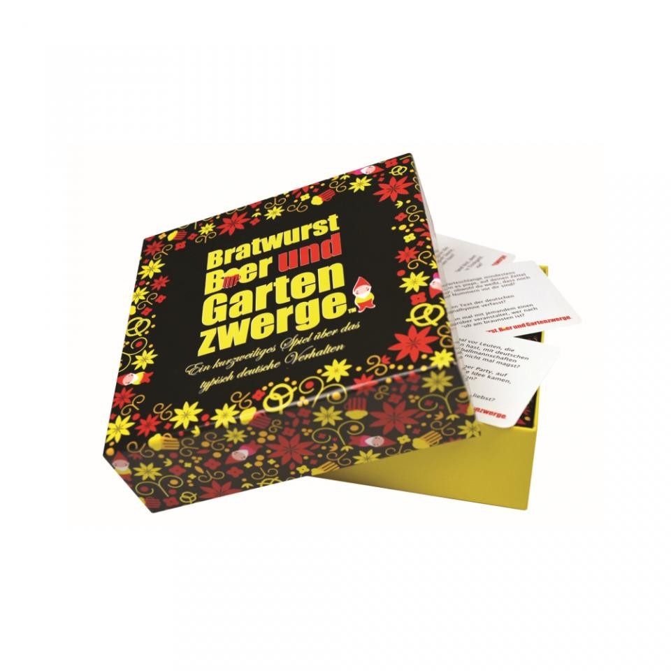 Kylskapspoesi Spiel, Bratwurst - Bier und Gartenzwerge