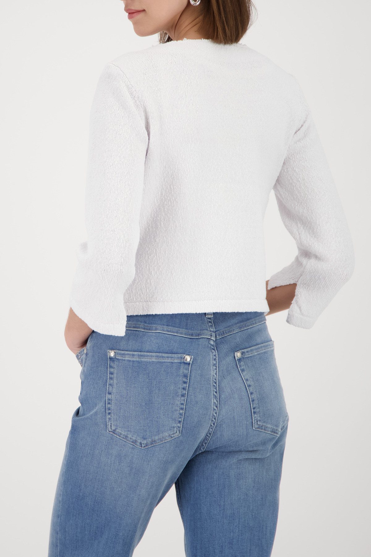 Monari Strickpullover Strickjacke