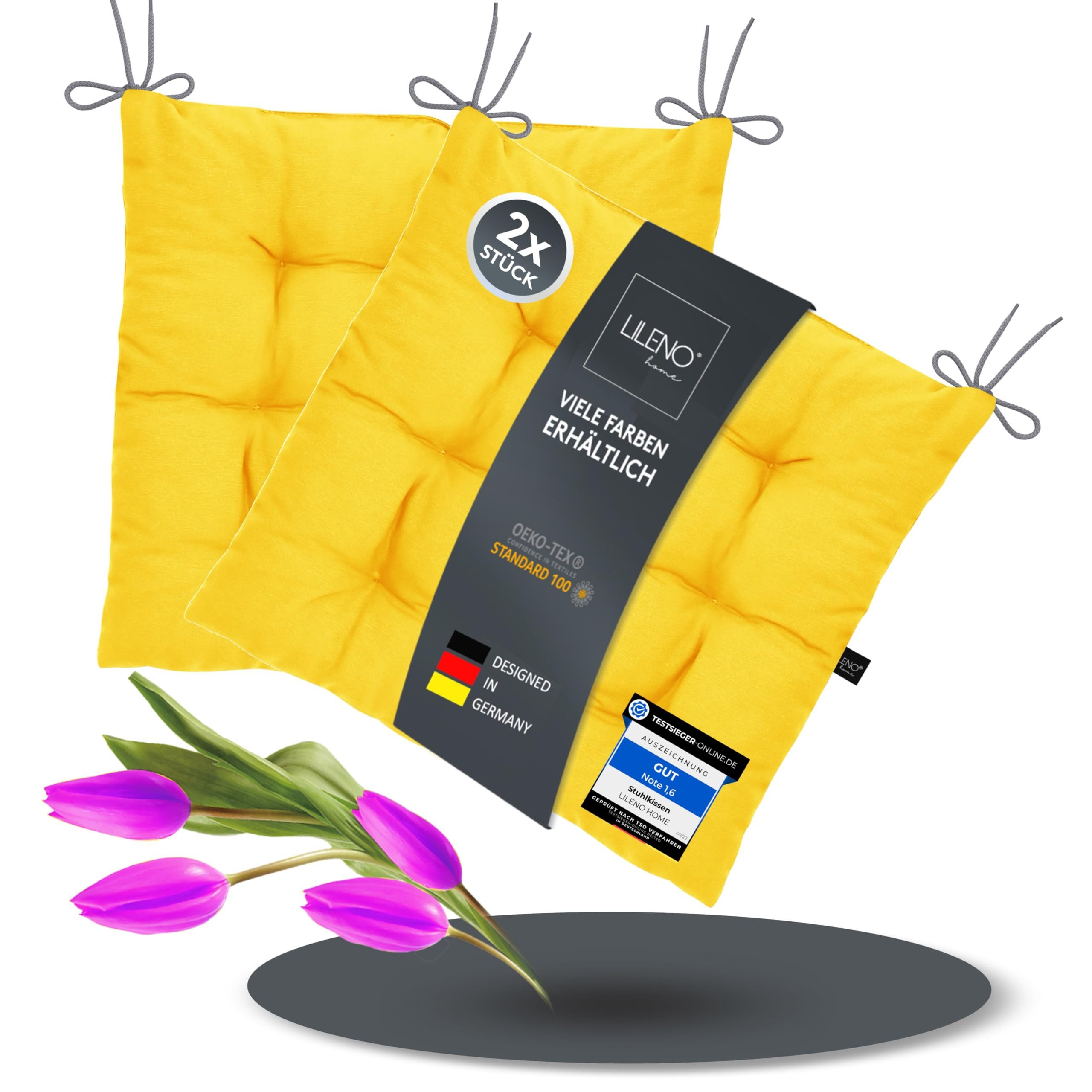 LILENO HOME Stuhlkissen Sitzkissen für Gartenstuhl, günstig online kaufen